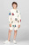 Дитячий бежевий комплект одягу з візерунком (світшот, шорти) MONOTYPE ALLOVER SWEATSHORTS SET