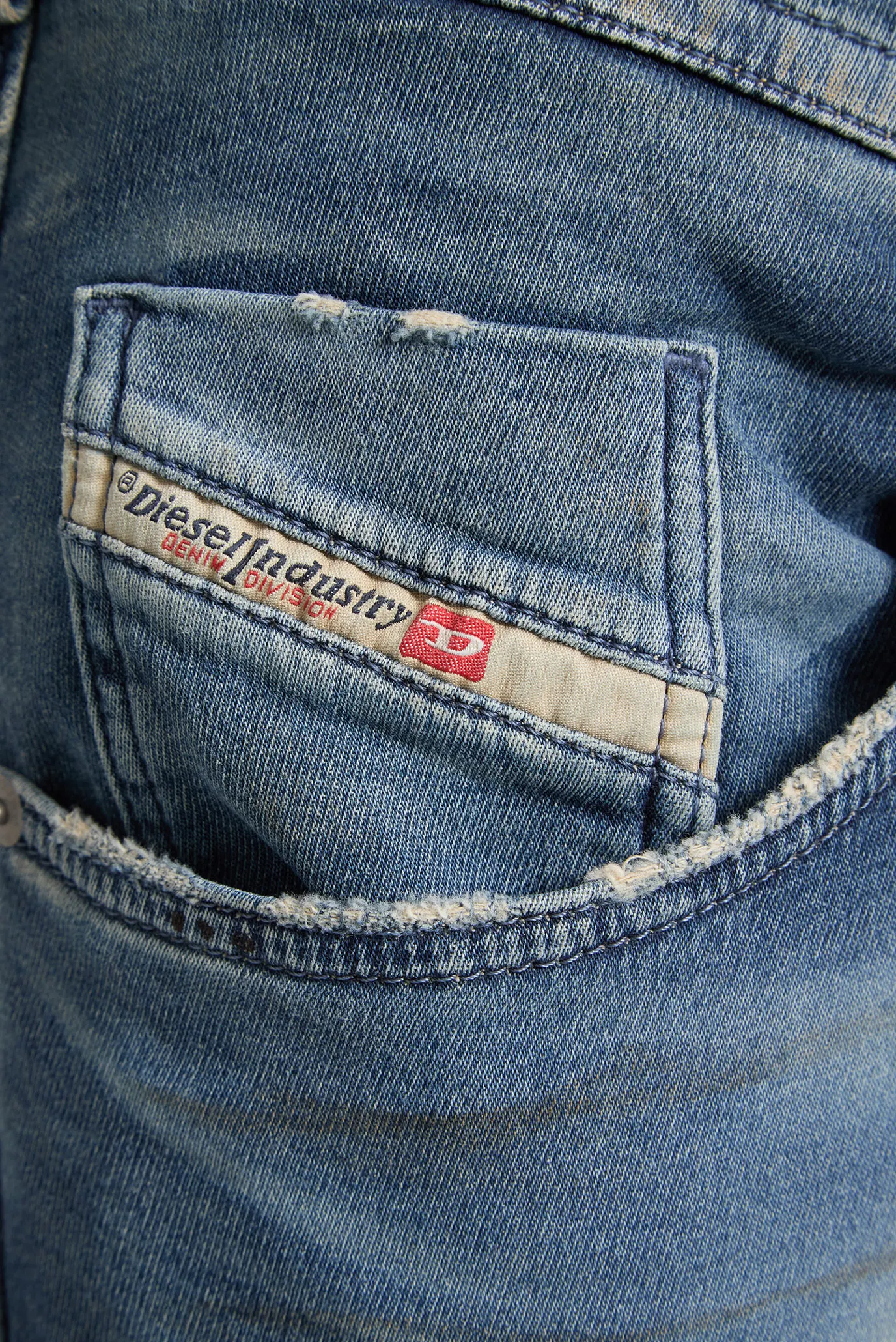 Мужские синие джинсы 2032 D-KROOLEY-B 3