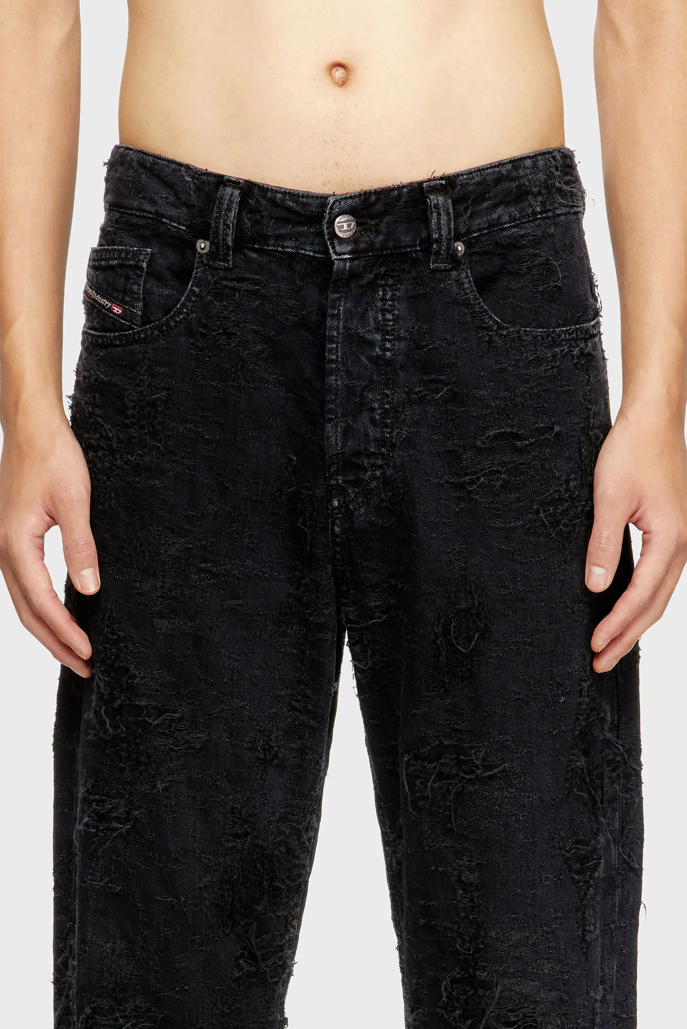 Мужские черные джинсы 2024 D-MACS 4