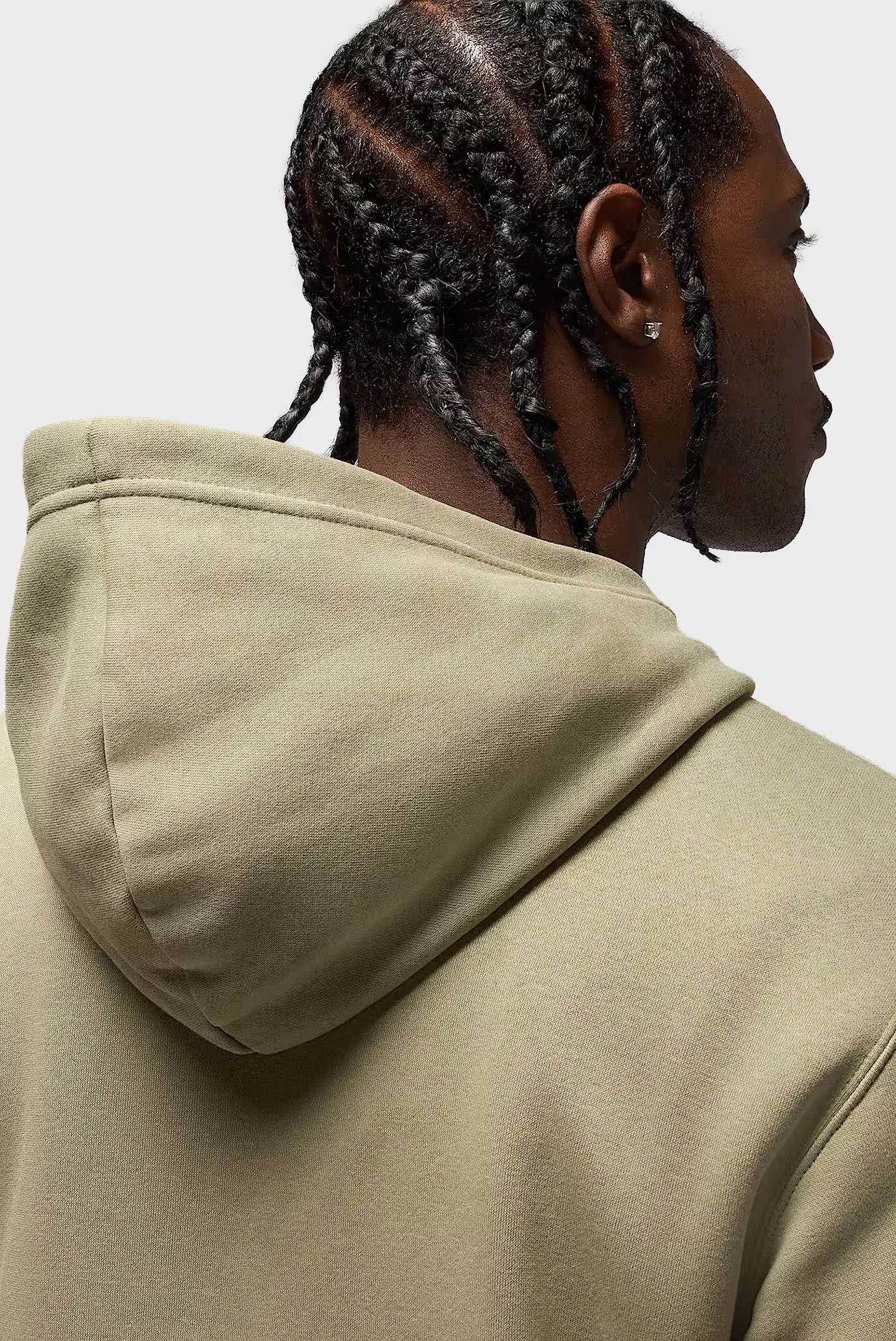 Чоловіче оливкове худі M J BRK FLC PO 6