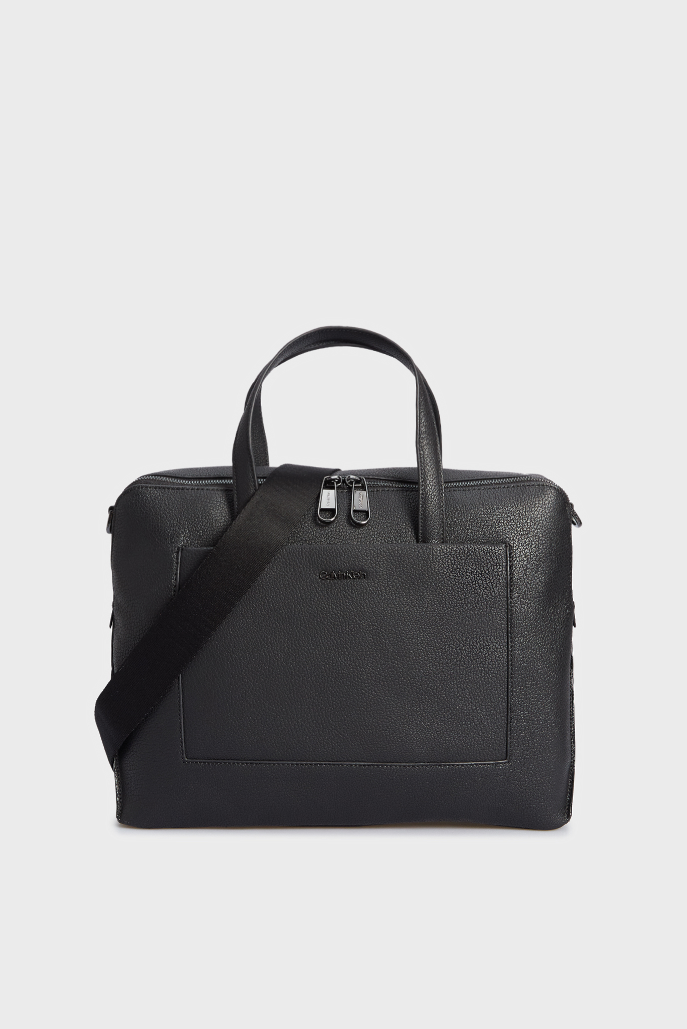 Чоловіча чорна сумка для ноутбука CK DIAGONAL LAPTOP BAG 1
