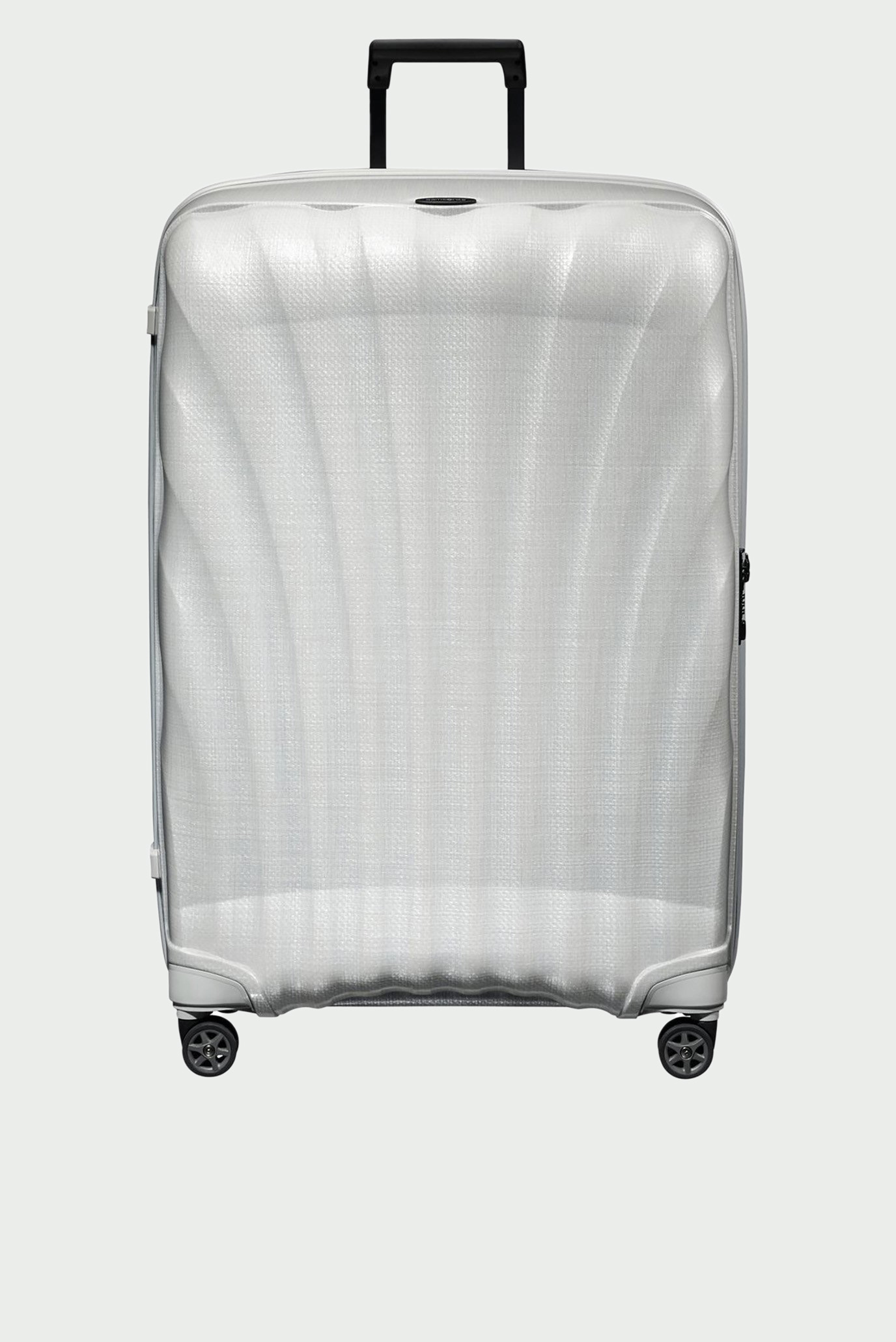 Белый чемодан 86 см 1
