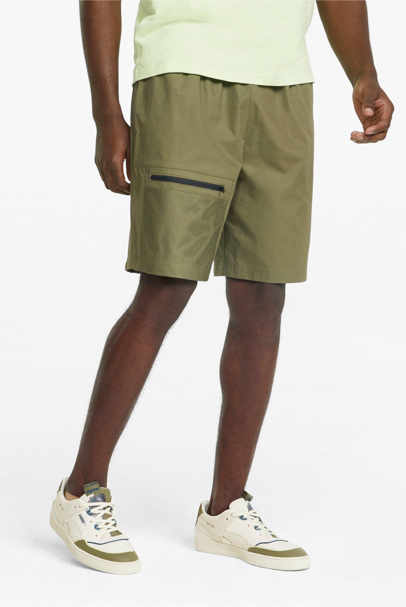 Puma khaki outlet shorts