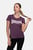 Женская фиолетовая футболка CARTMEL