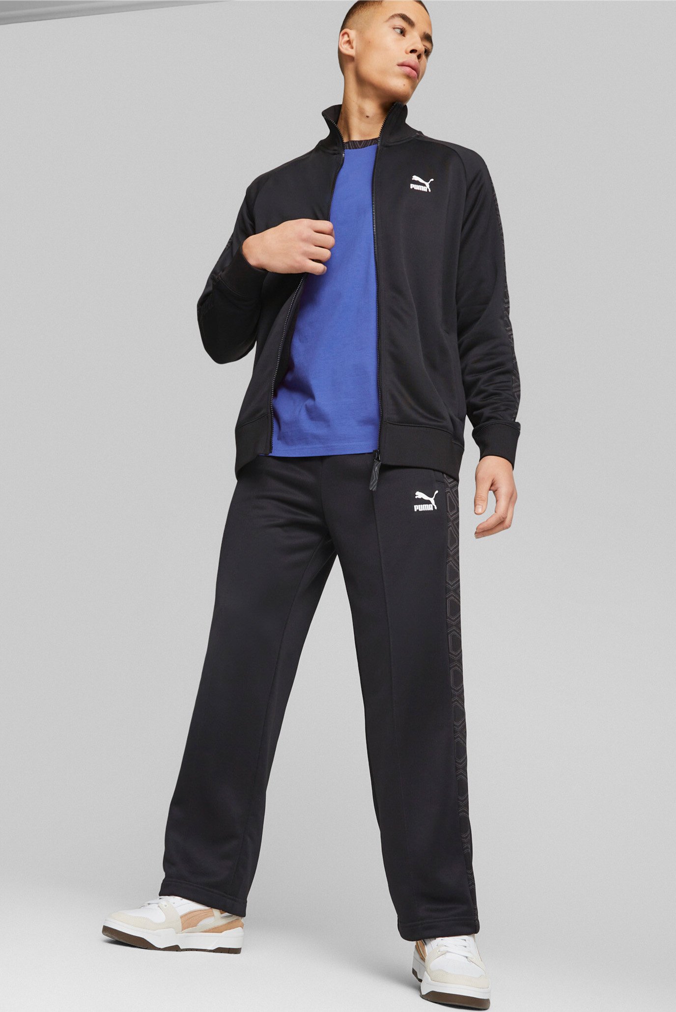 Puma men's shop tricot track jacket