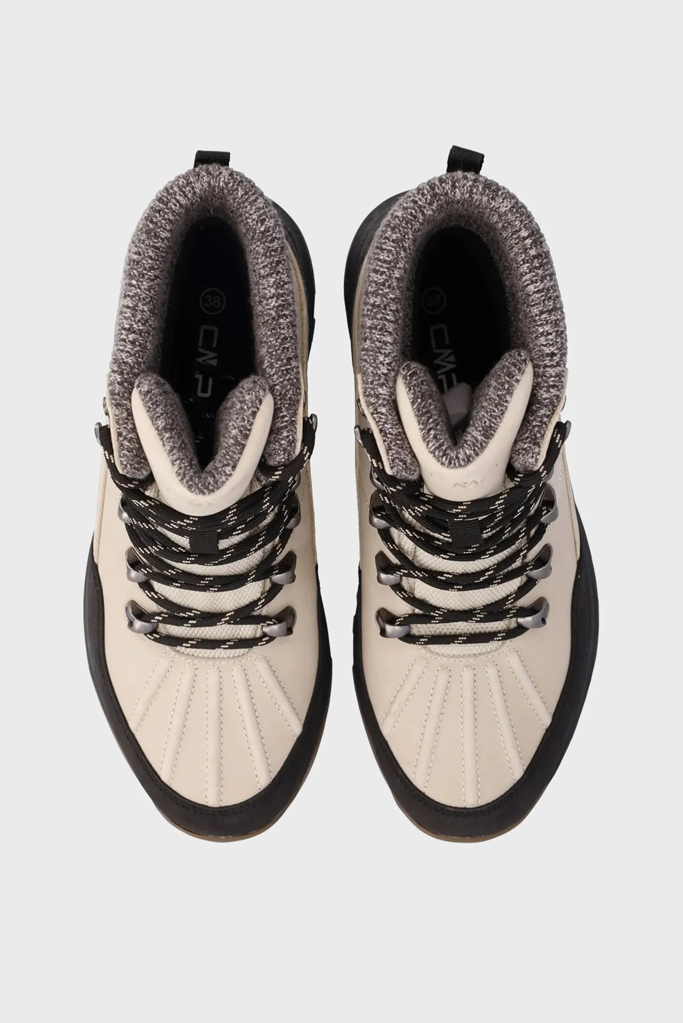 Женские белые нубуковые хайкеры NYF WP 3