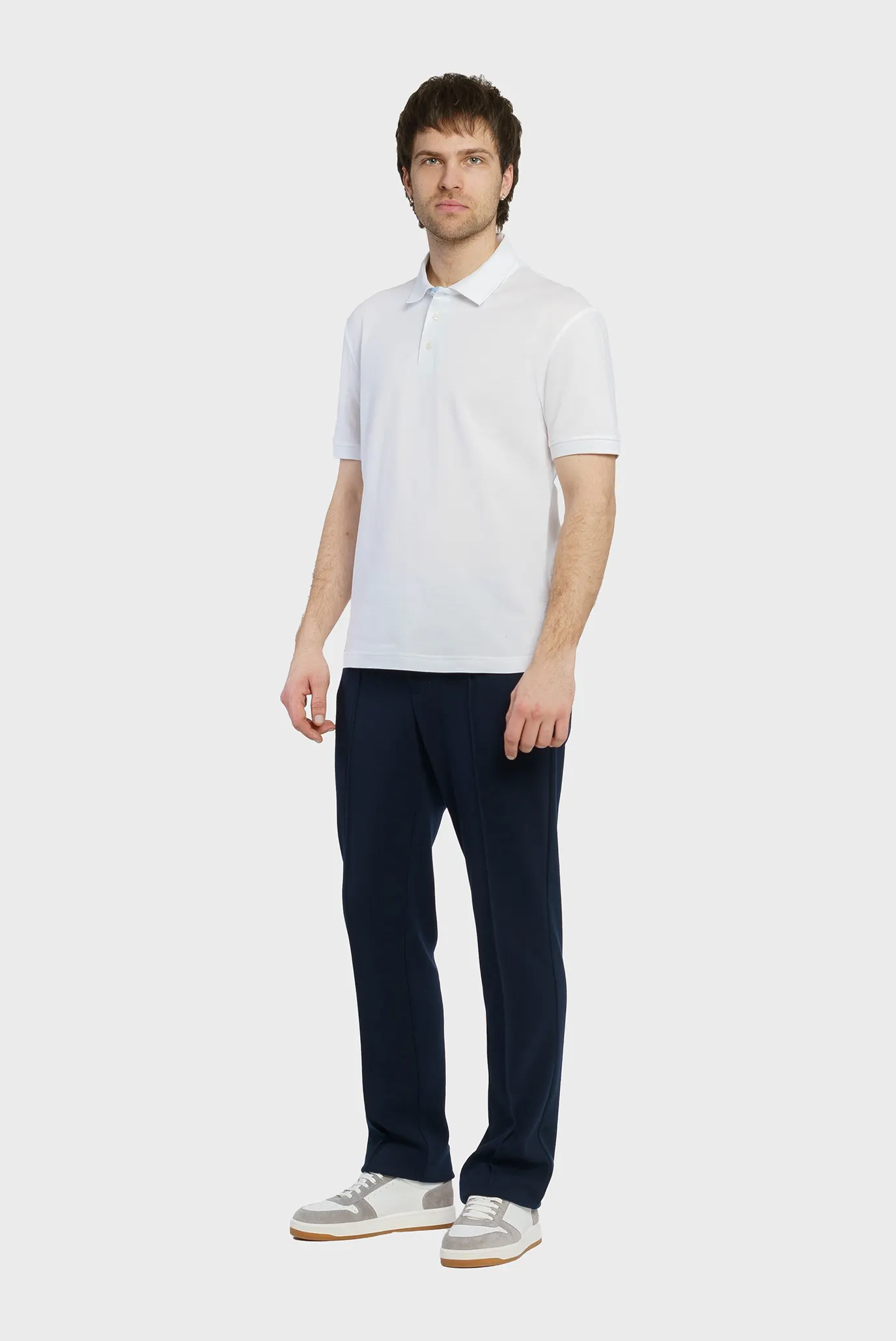 Чоловіче біле поло 2