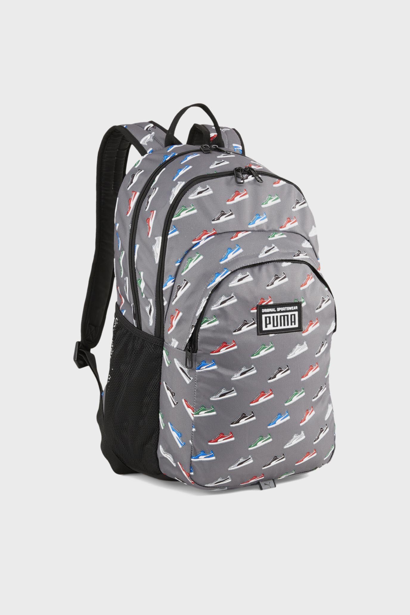 Сірий рюкзак із візерунком Academy Backpack 1