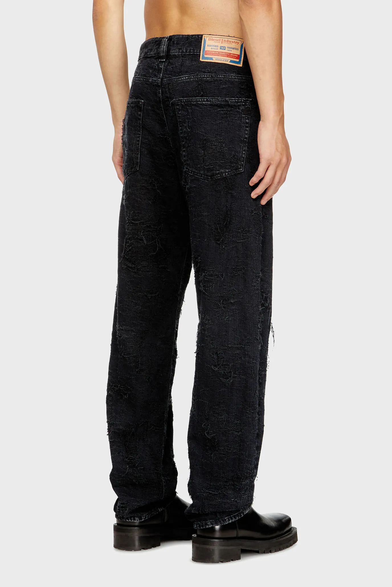 Чоловічі чорні джинси 2024 D-MACS 3