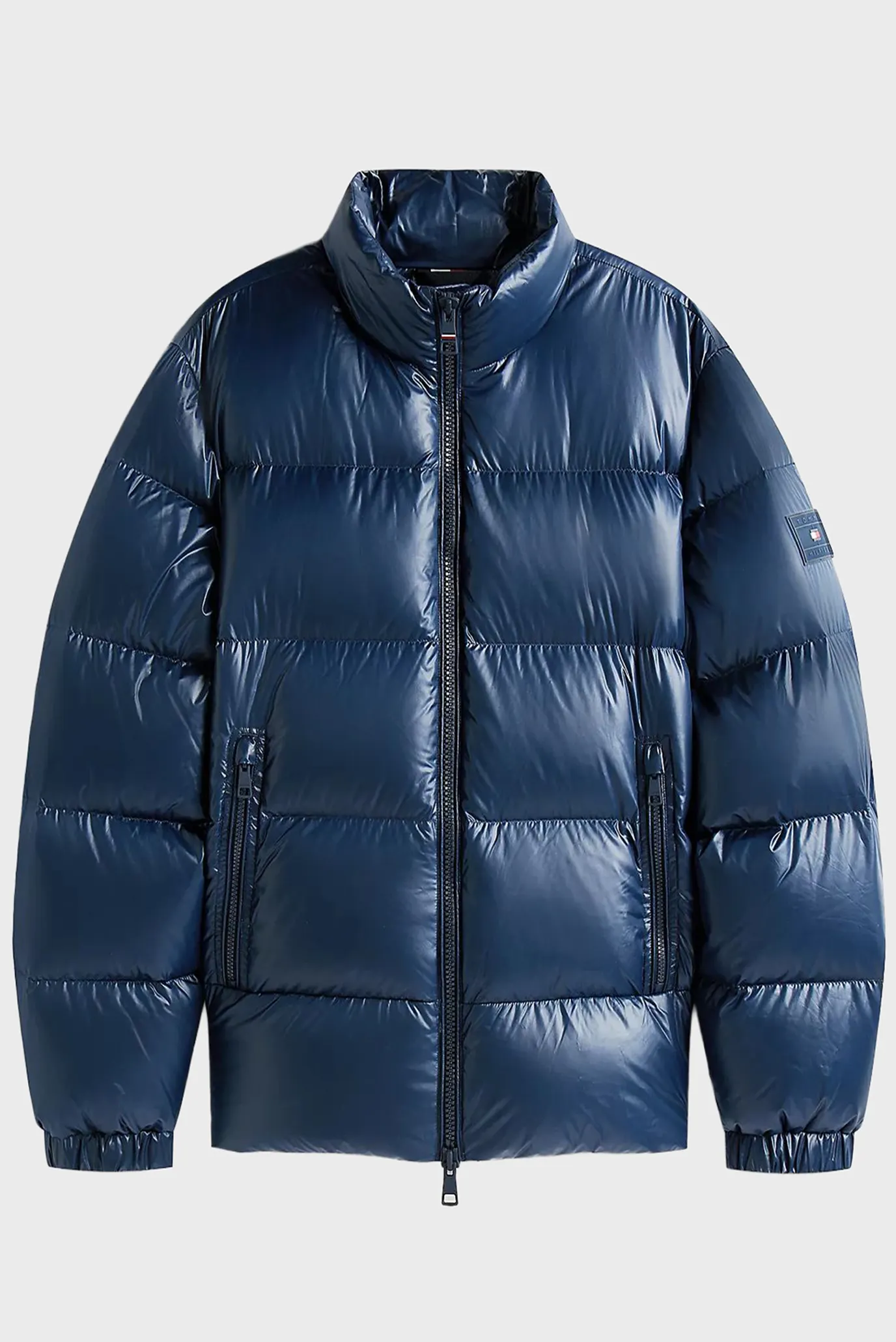 Мужской темно-синий пуховик SHINY 6
