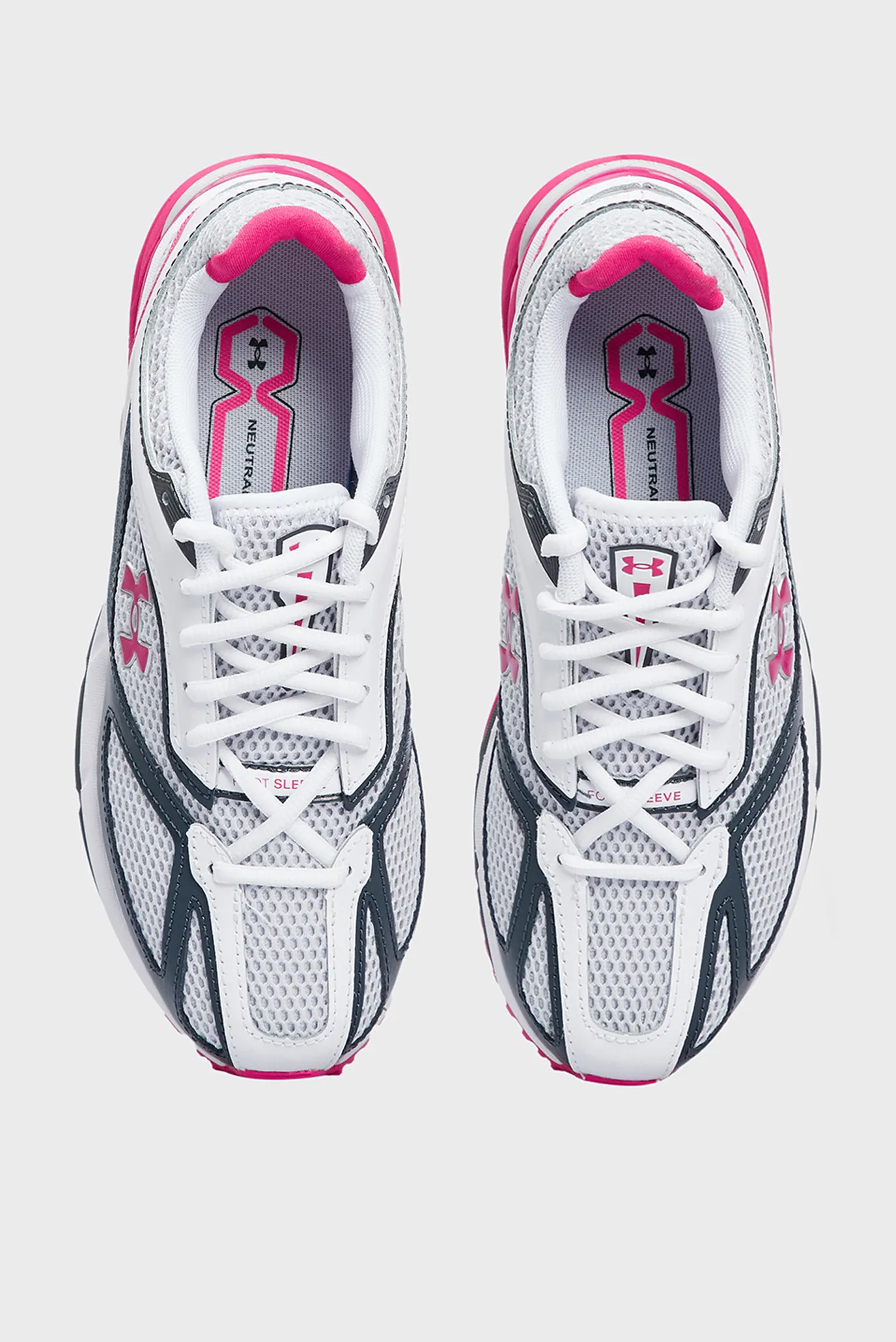 Серые кроссовки UA HOVR Apparition RTRFTR TC 4