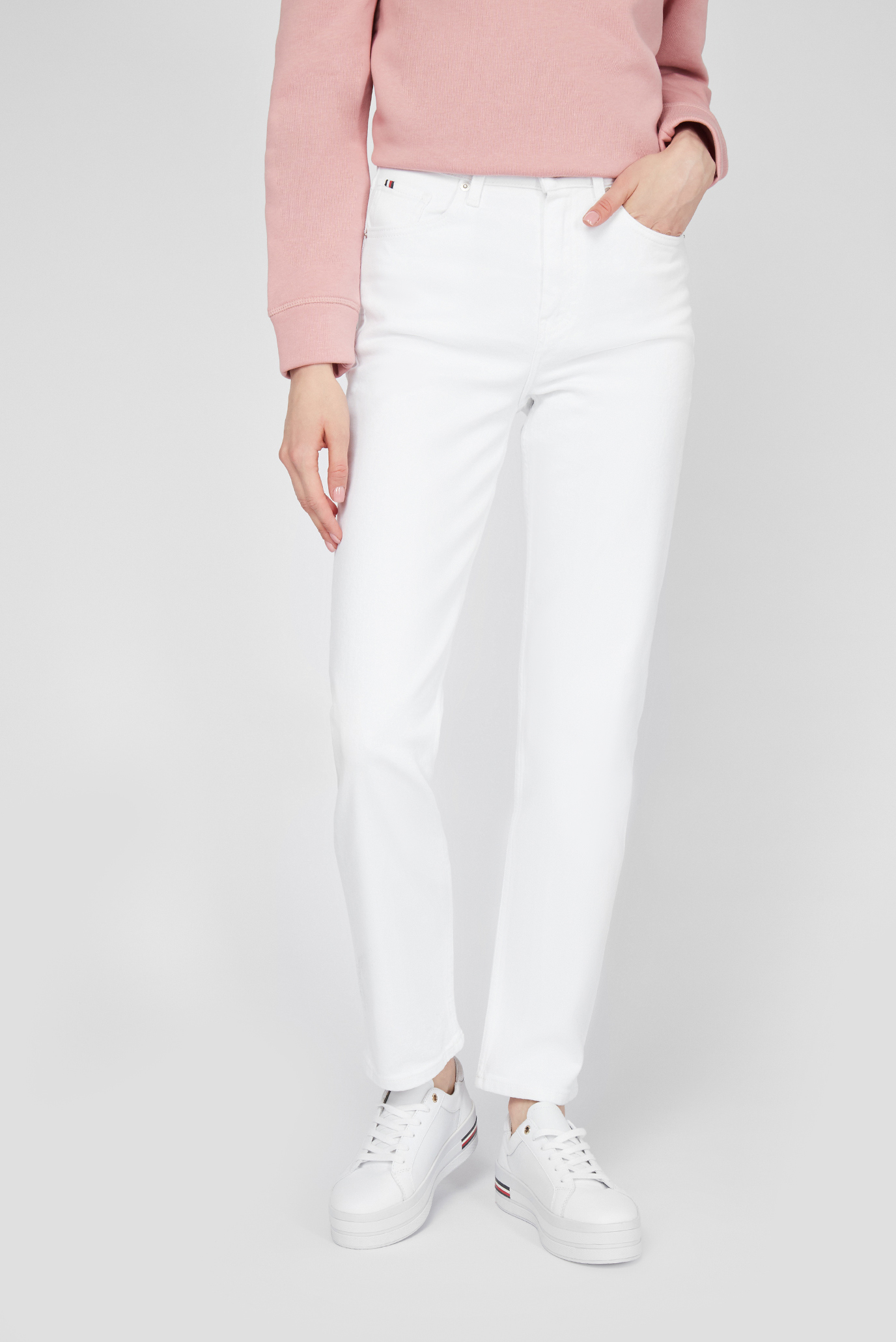 Жіночі білі джинси NEW CLASSIC STRAIGHT HW A CLR 1
