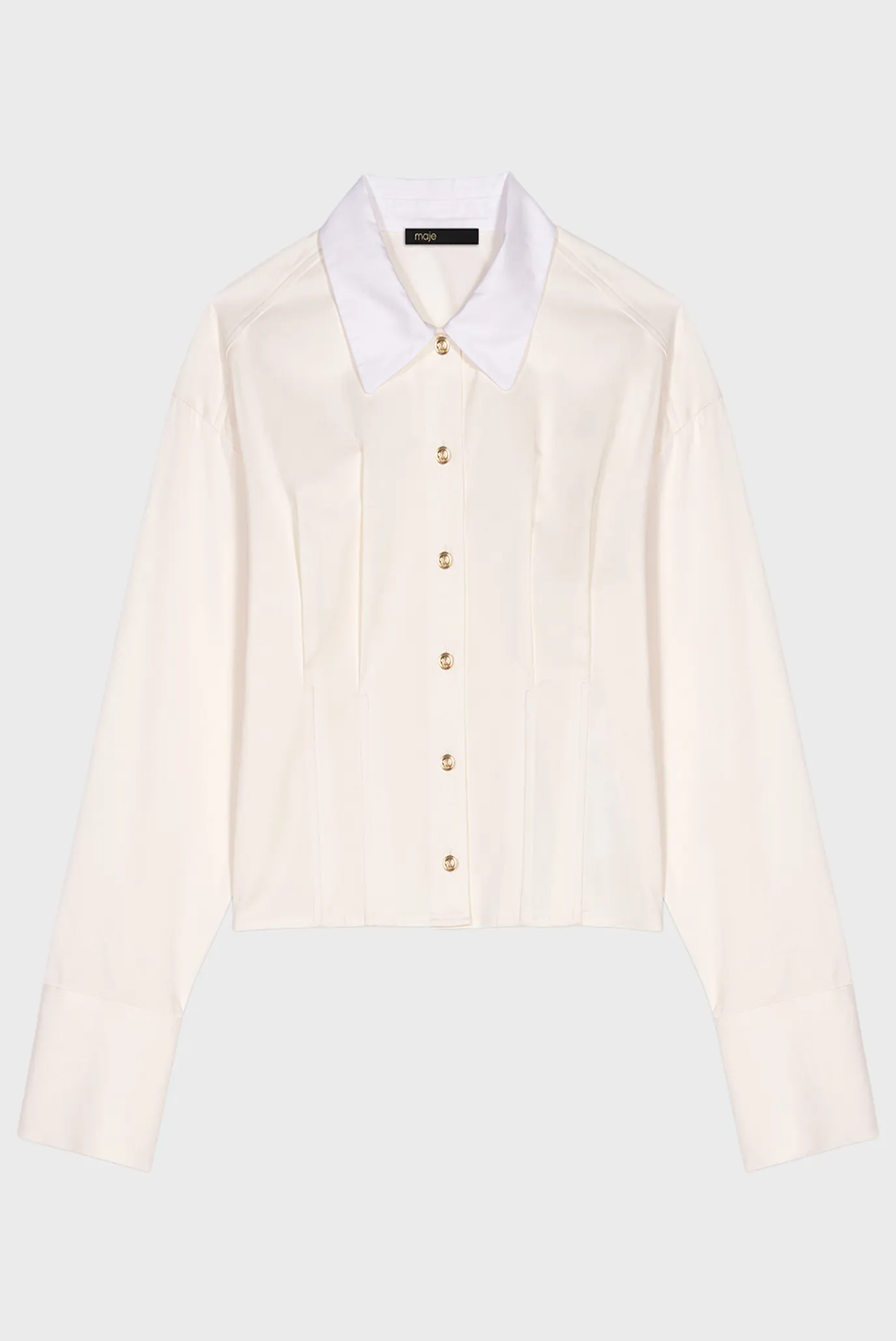 Жіноча біла сорочка 6