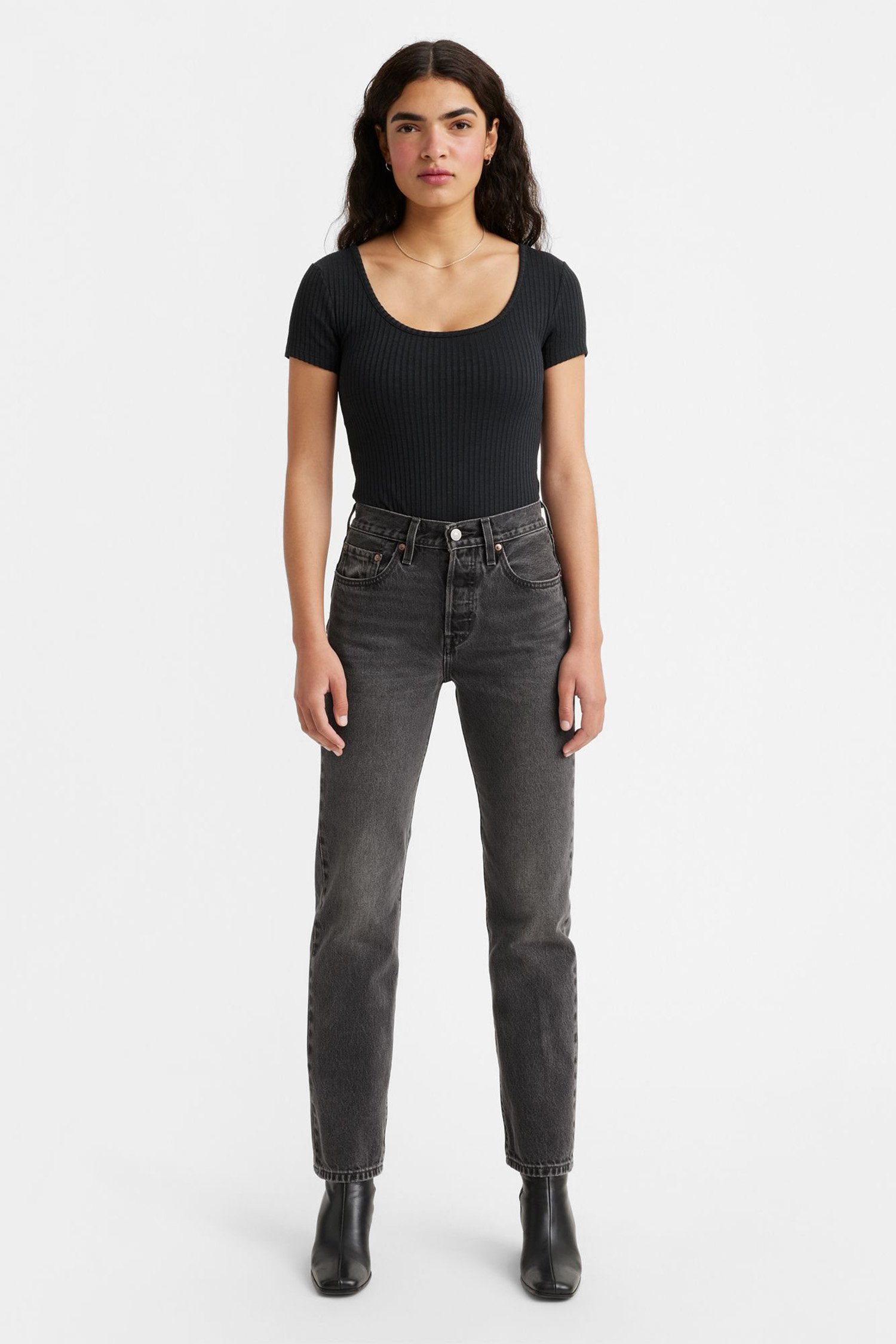 Жіночі чорні джинси 501® 1