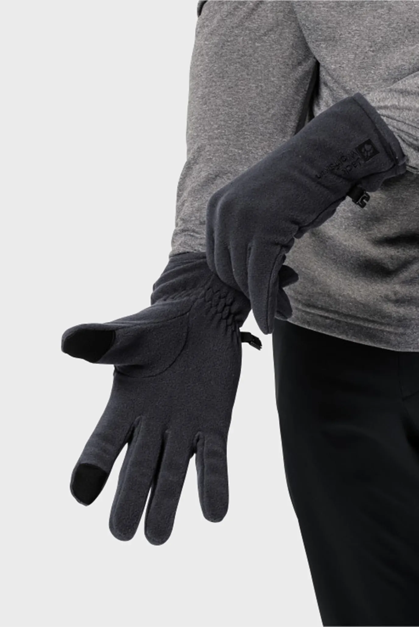 Темно-серые перчатки 2