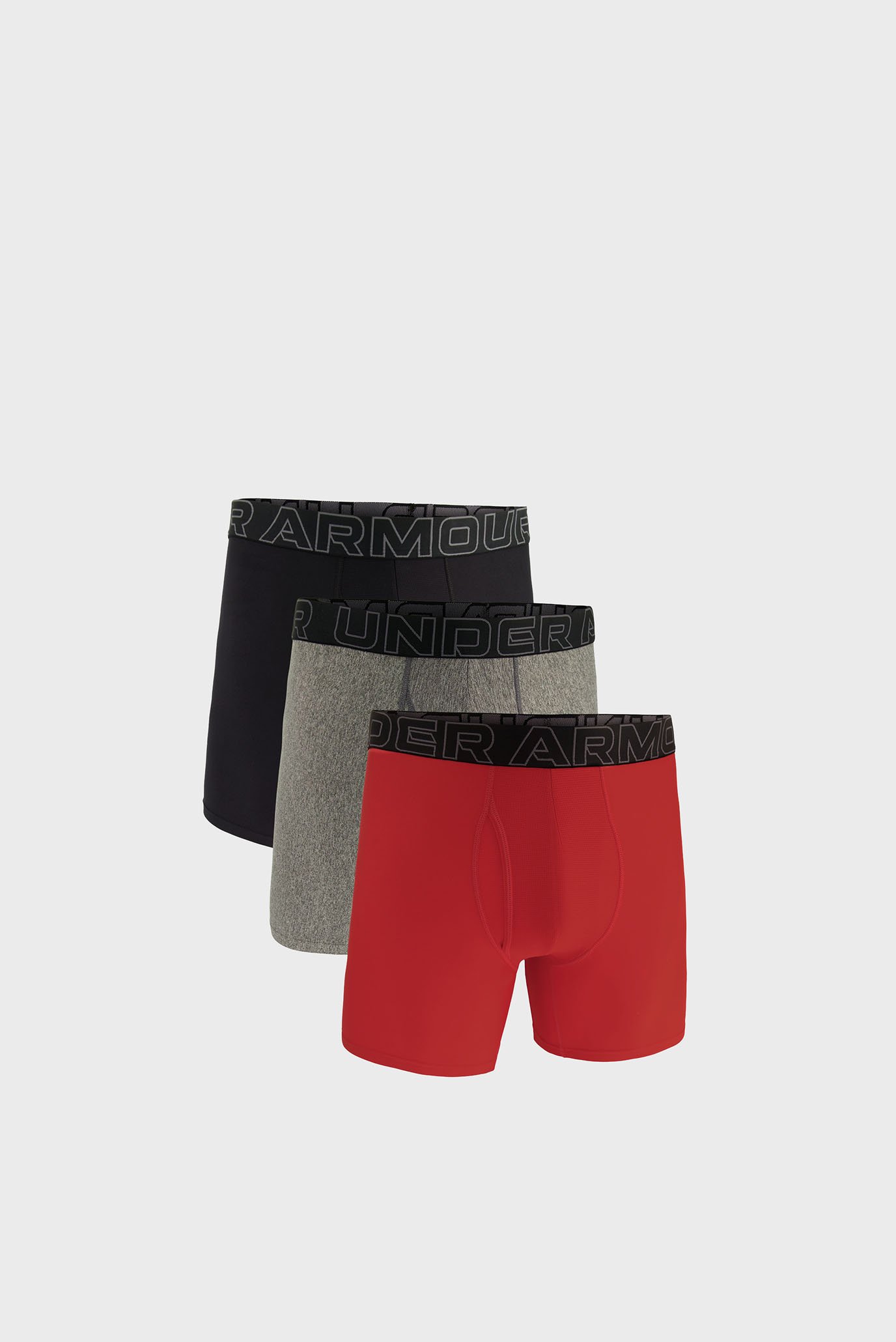 Мужские боксеры (3 шт) Underwear Boxers UA PERFORMANCE TECH - SOLID 6 3PK Черный L Under Armour 1383878-600 Мужские боксеры (3 шт) Underwear Boxers UA PERFORMANCE TECH - SOLID 6 3PK Черный L Under Armour 1383878-600