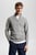 Мужской серый кардиган PIMA ORG CTN CASHMERE ZIP THRU