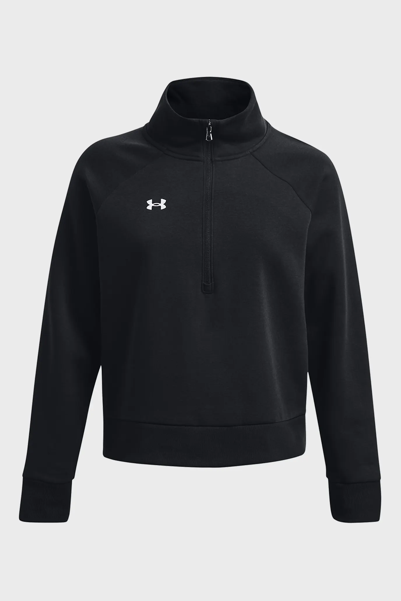 Жіноча чорна спортивна кофта UA Rival Fleece HZ 5