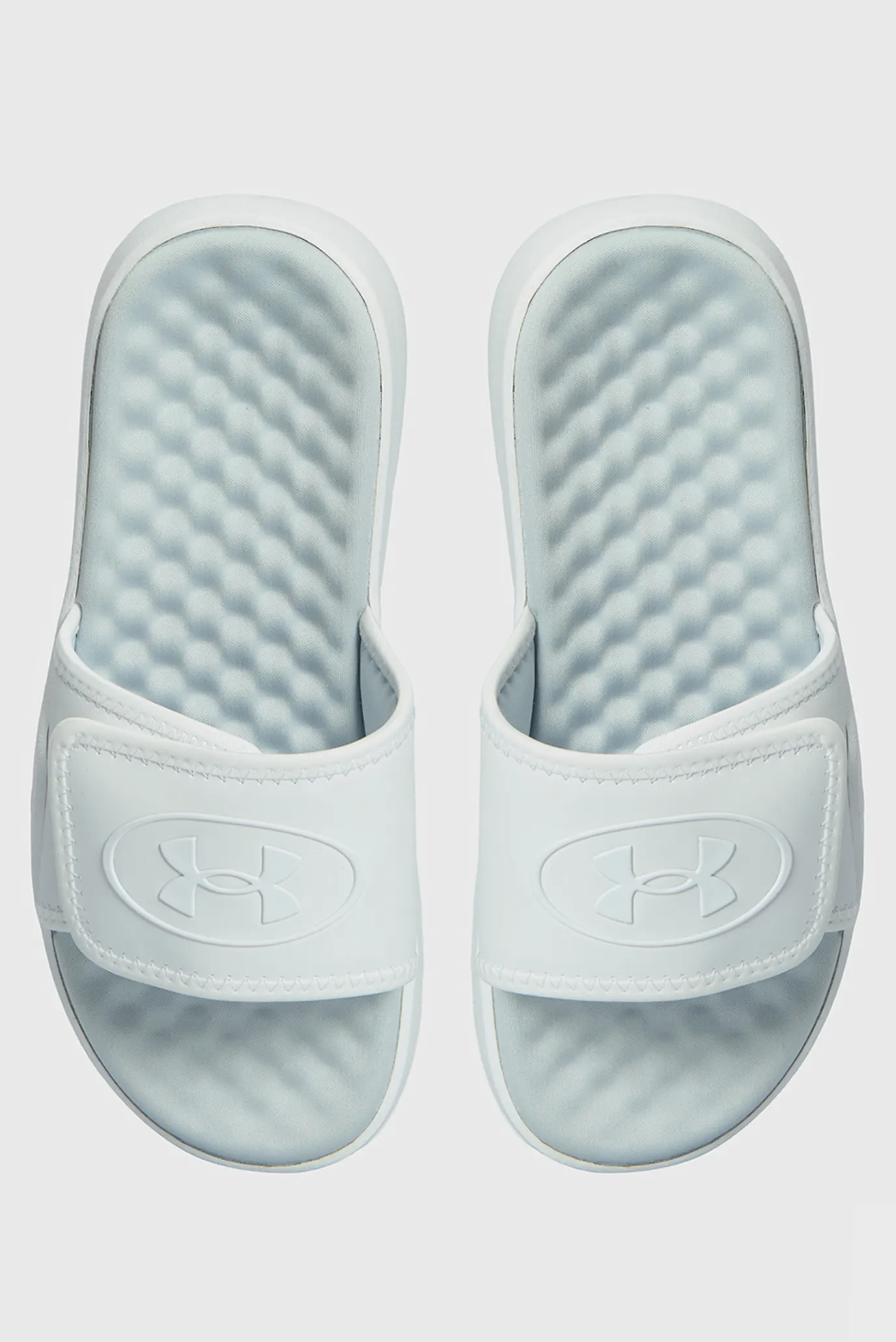 Женские белые слайдеры UA W Ignite Pro 8 SL 4