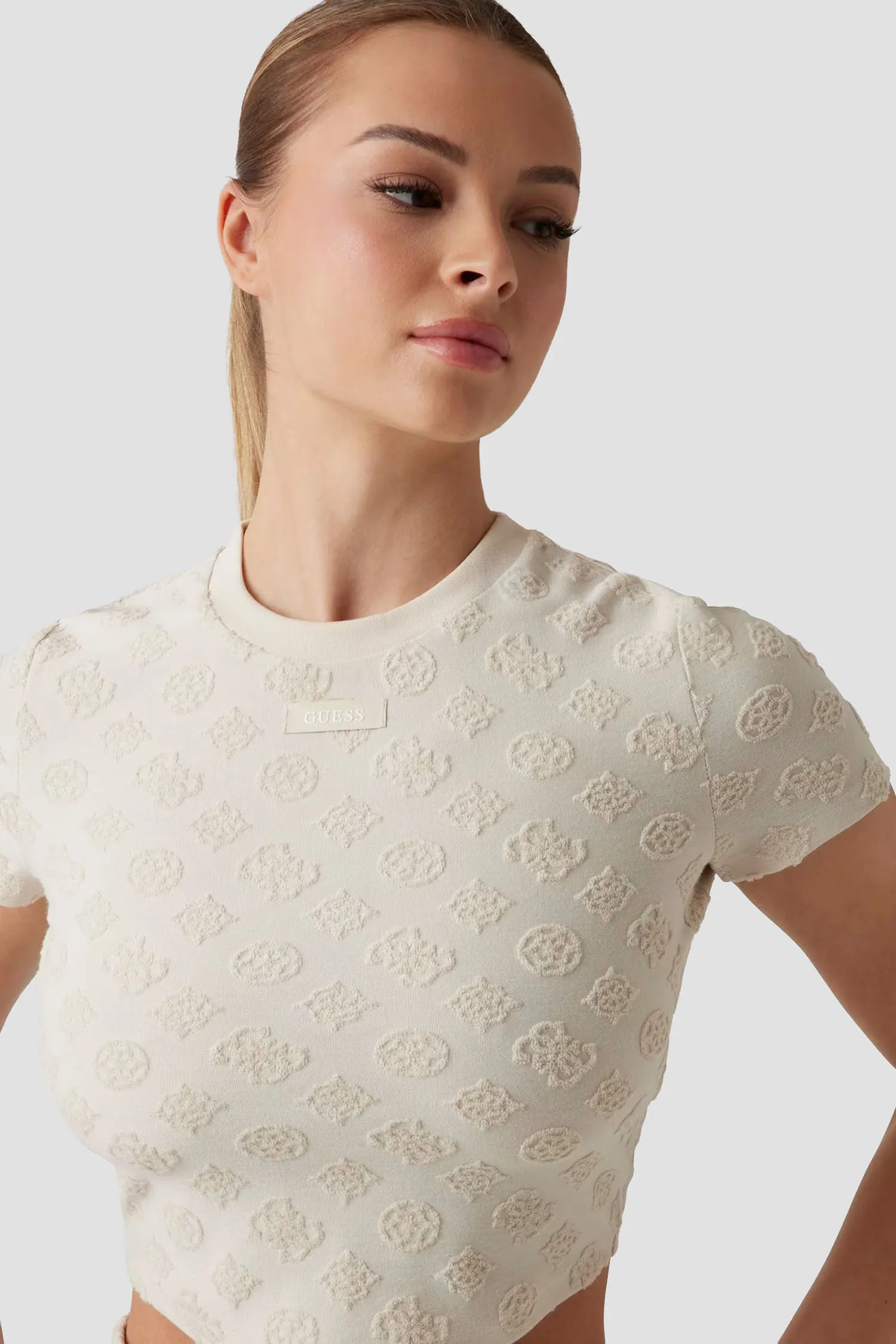 Женский бежевый топ 2