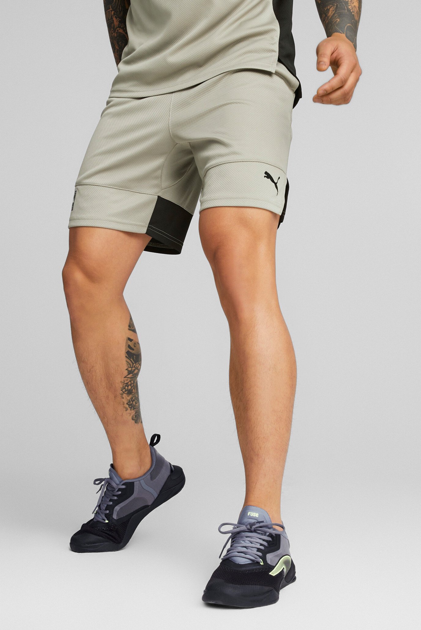 Puma dri fit top shorts