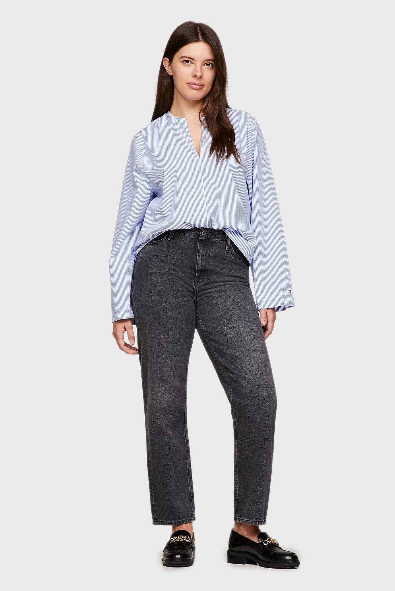 Жіночі темно-сірі джинси CLASSIC STRAIGHT HW A JAX 1