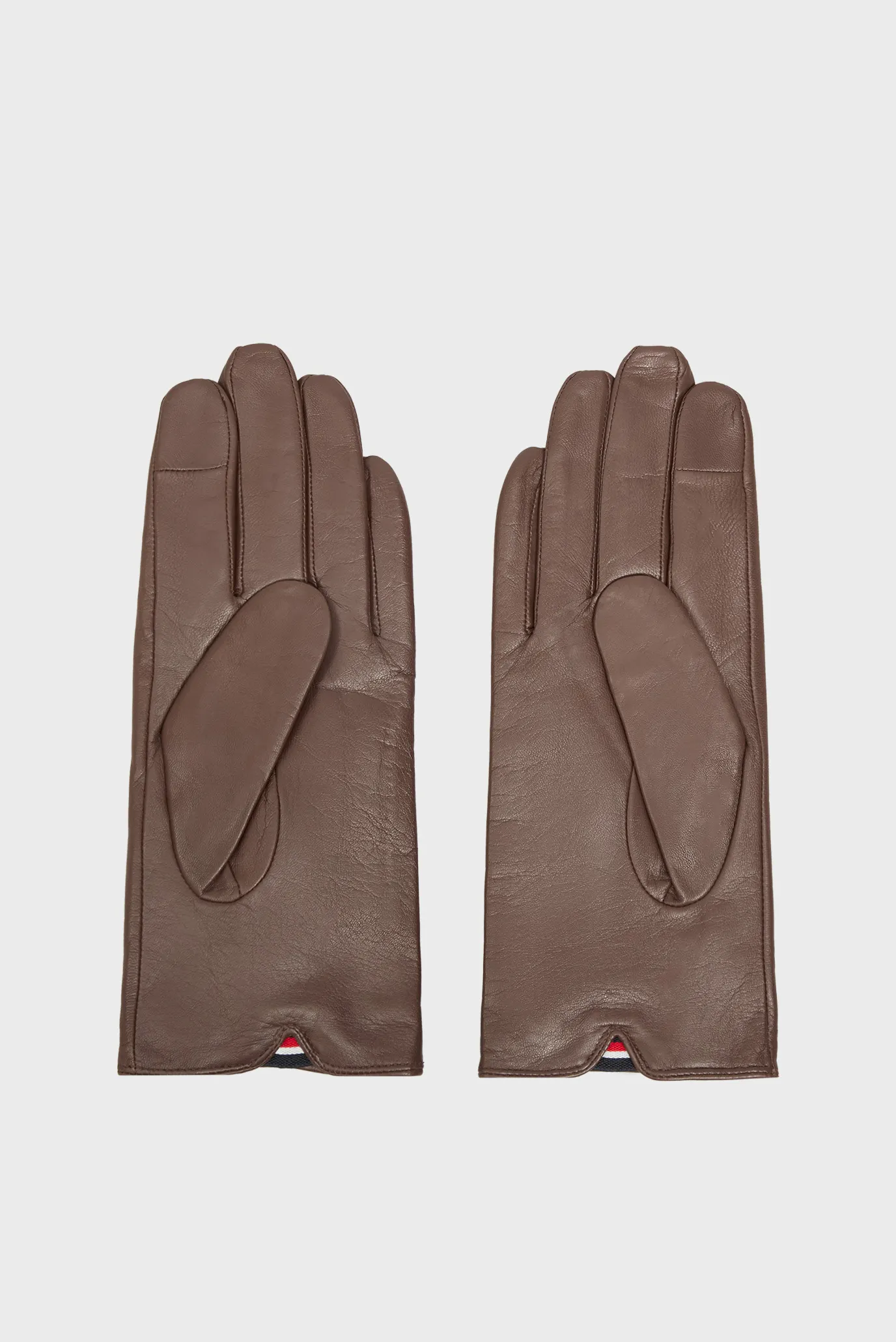 Жіночі коричневі шкіряні рукавички ELEVATED 2