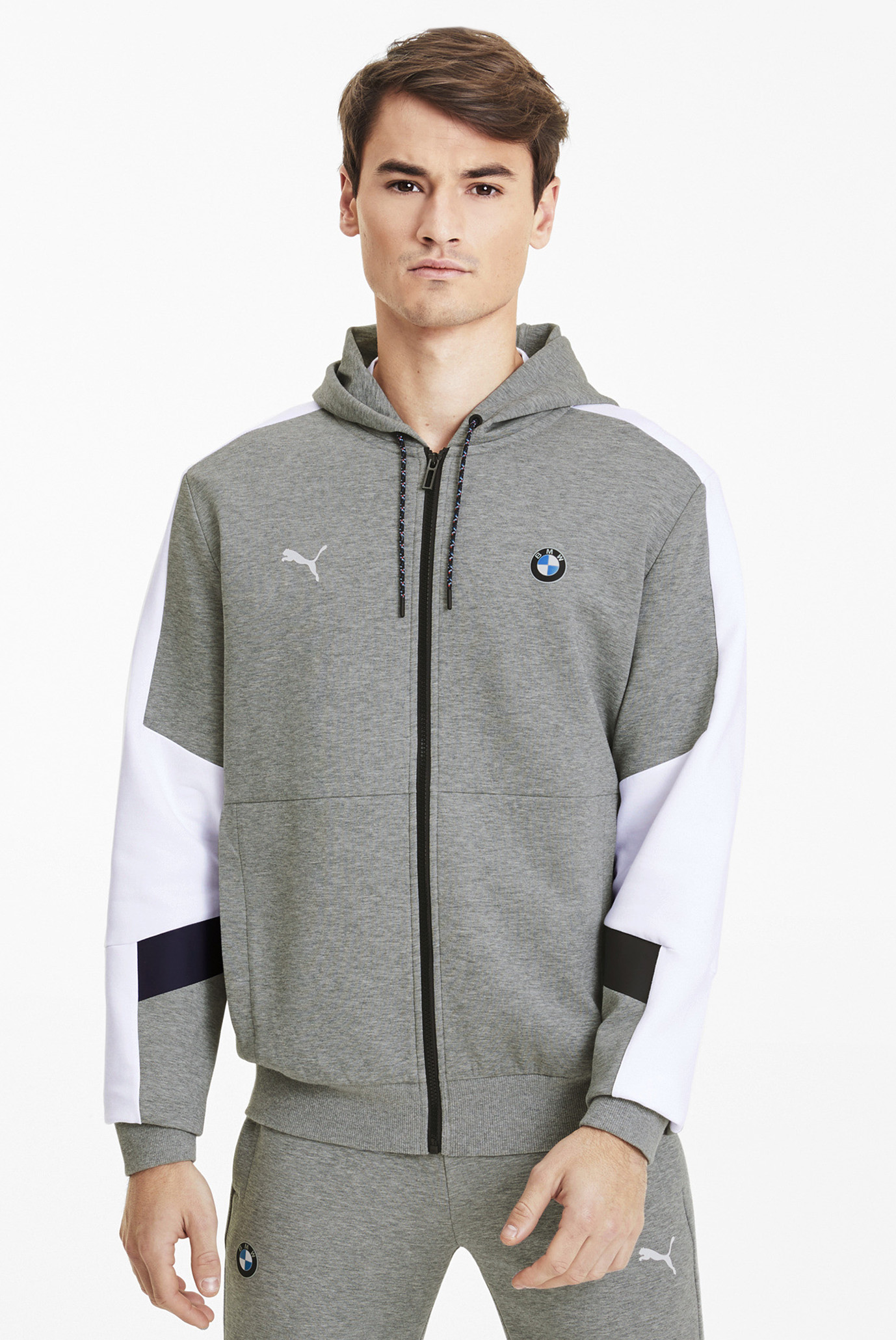 Puma bmw mms full zip outlet hoodie