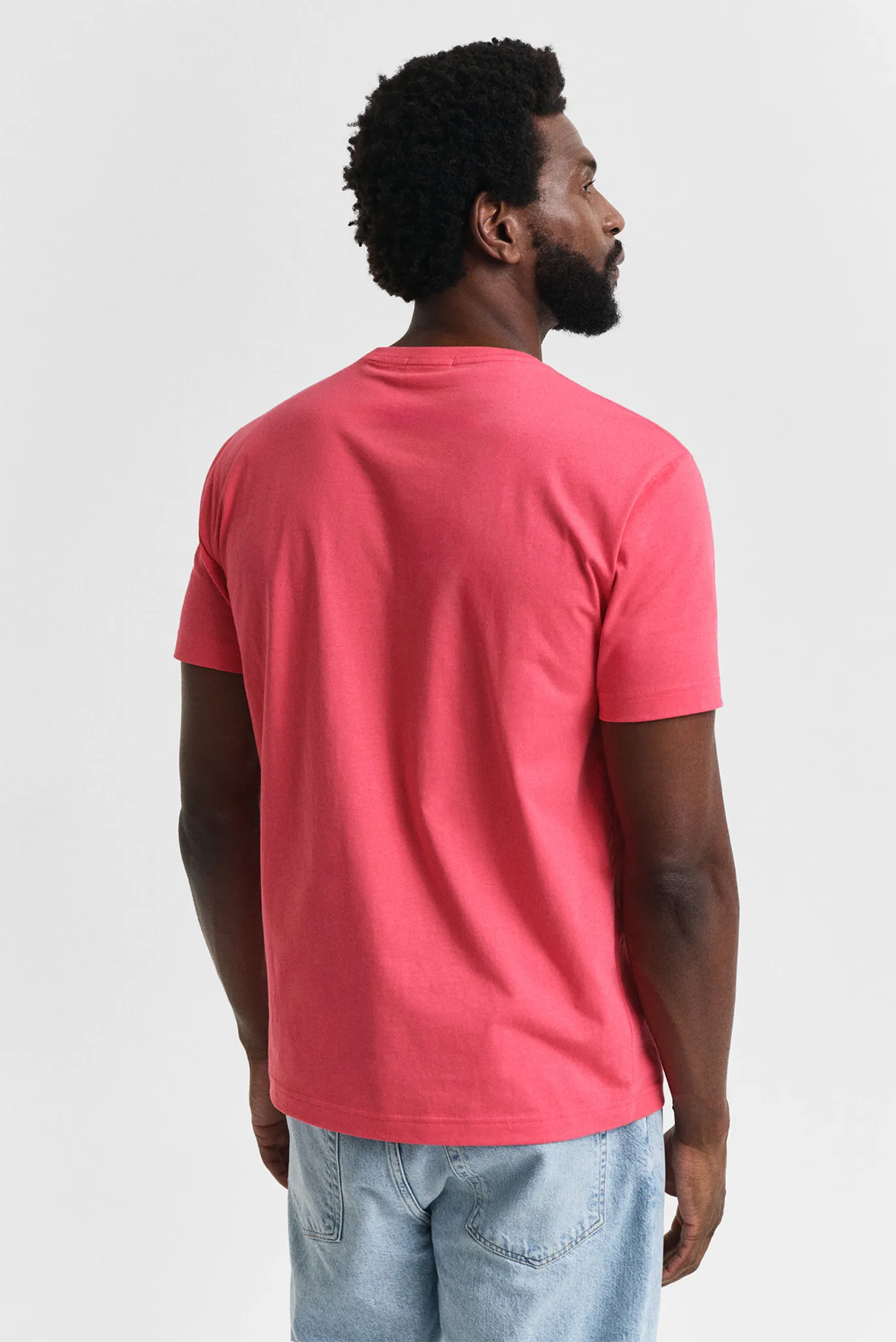 Чоловіча рожева футболка REG SHIELD 3