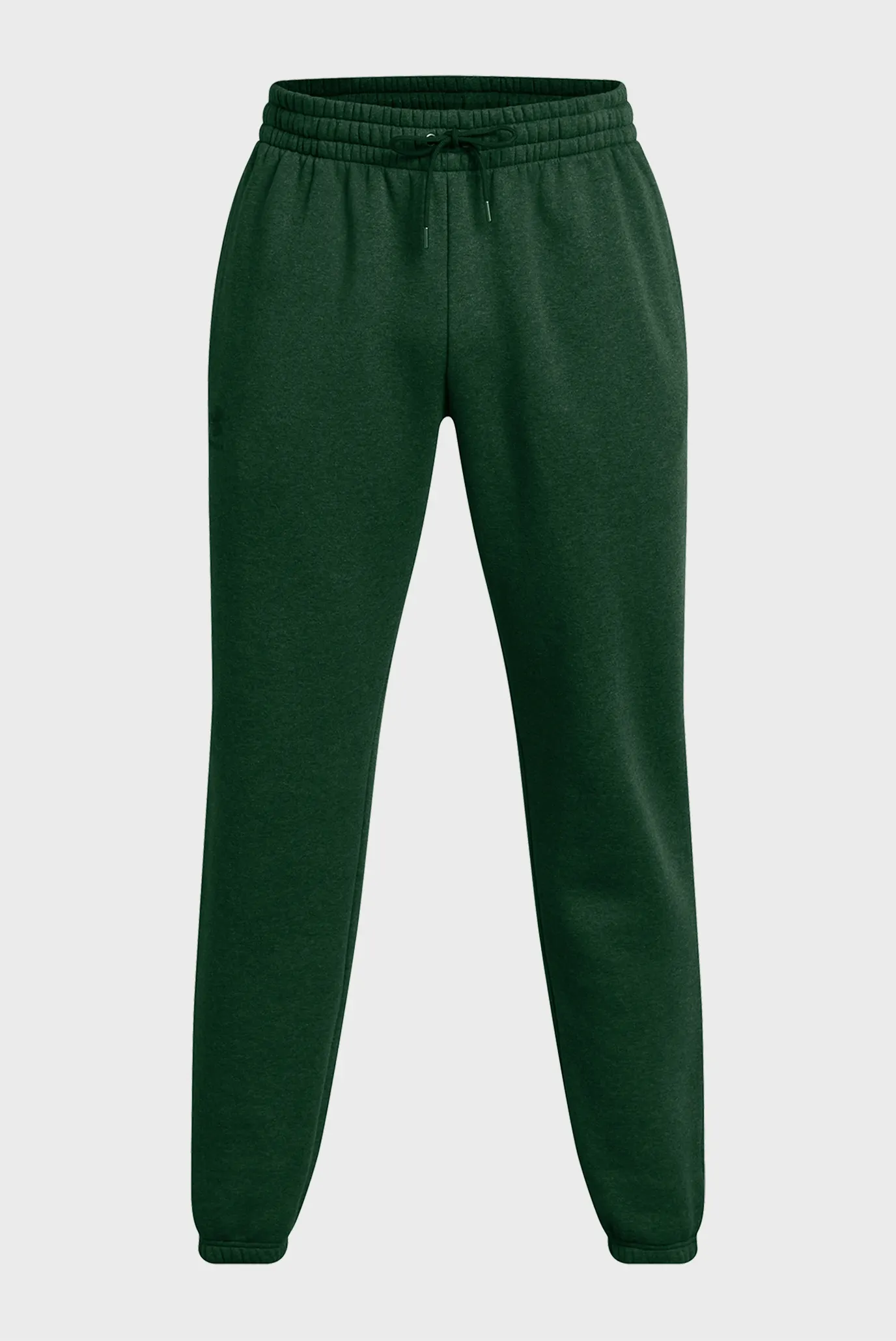 Чоловічі зелені спортивні штани UA Essential Fleece Jogger 6