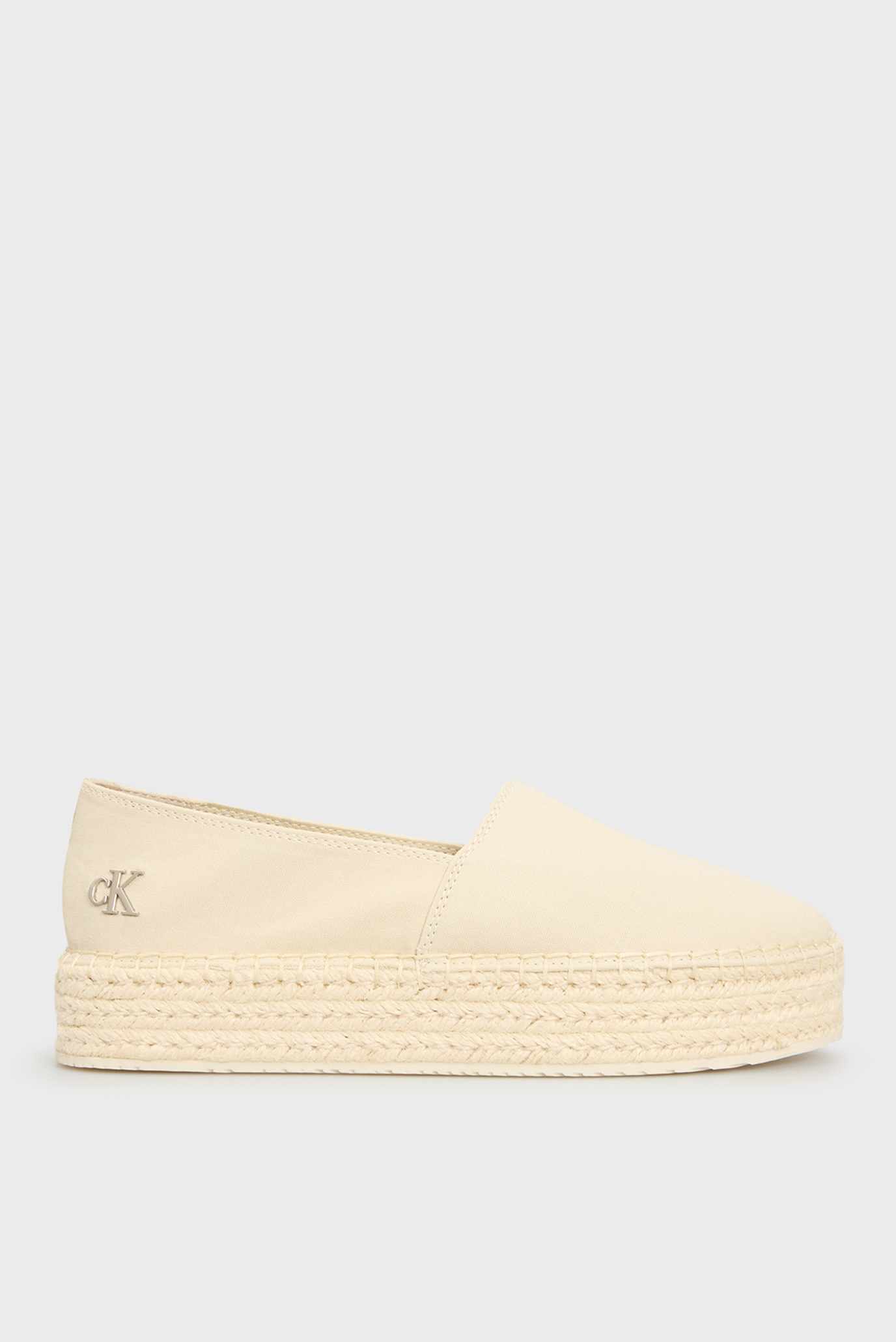 Женские бежевые эспадрильи FLATFORM ESDPARILLE MG/HDW Бежевый 41 Calvin Klein Jeans YW0YW01737 Женские бежевые эспадрильи FLATFORM ESDPARILLE MG/HDW Бежевый 41 Calvin Klein Jeans YW0YW01737