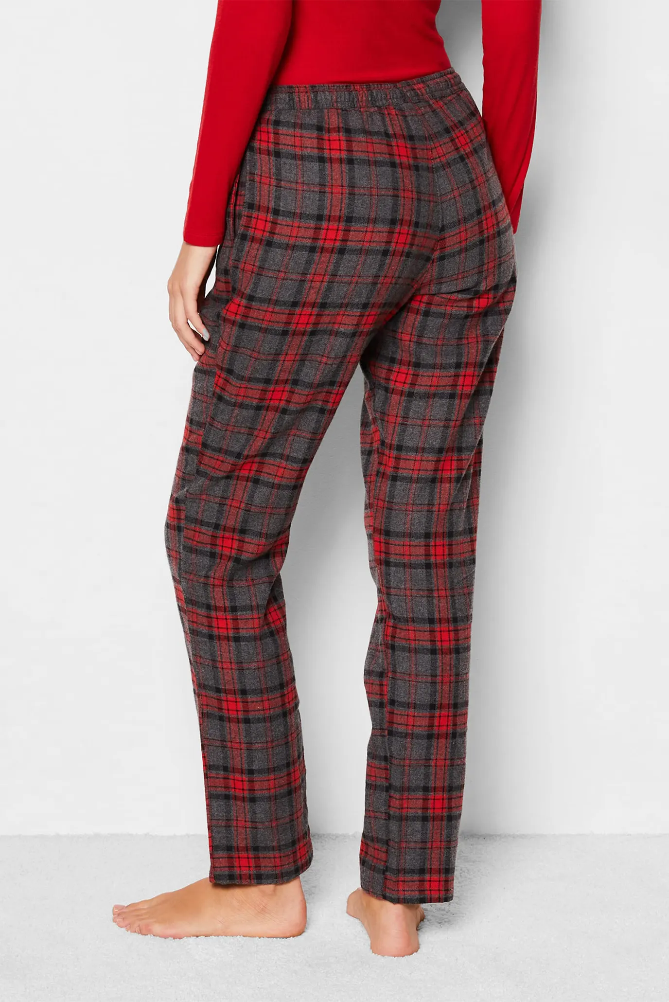 Женские брюки в клетку GAVINO 3