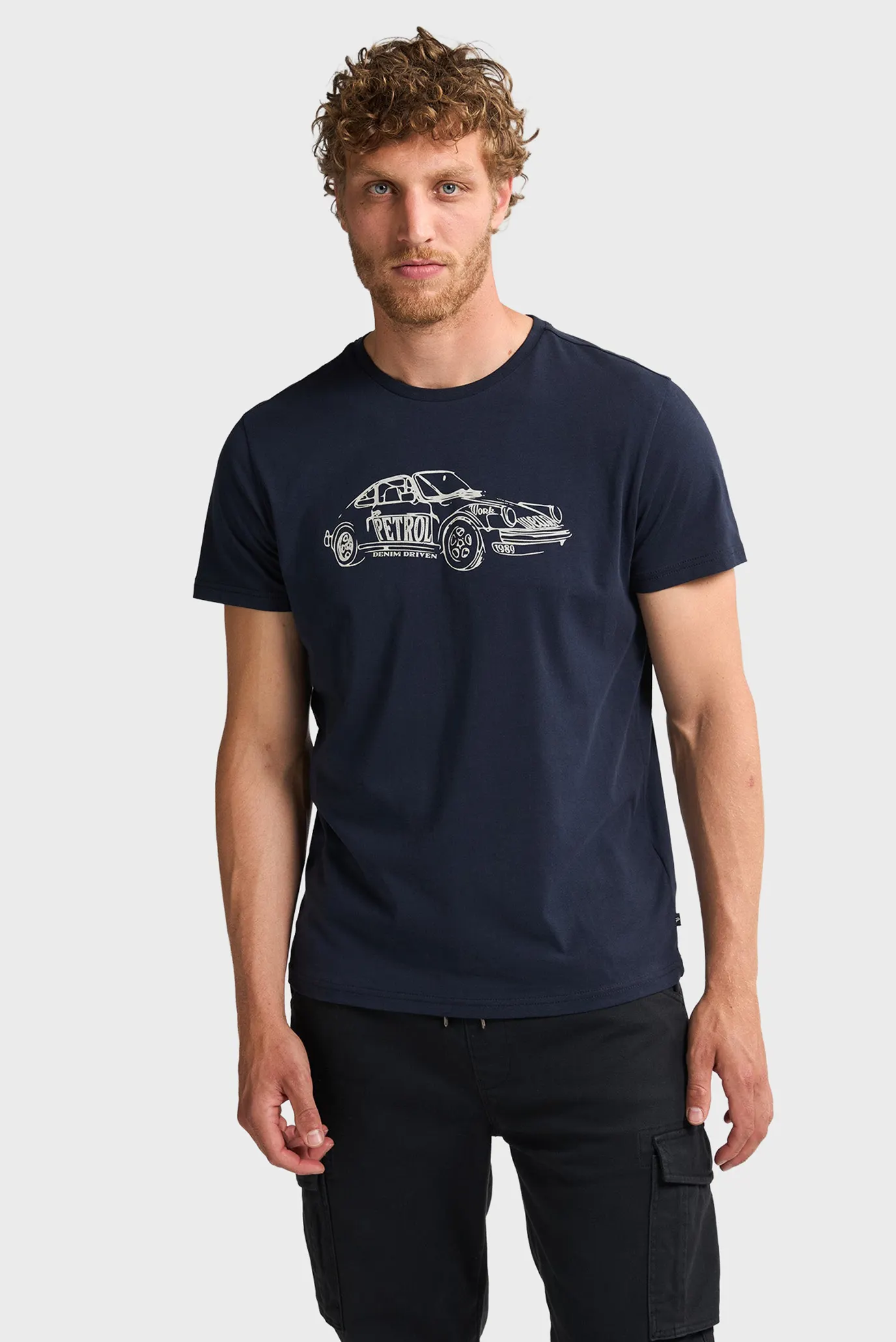 Чоловіча темно-синя футболка Classic 1