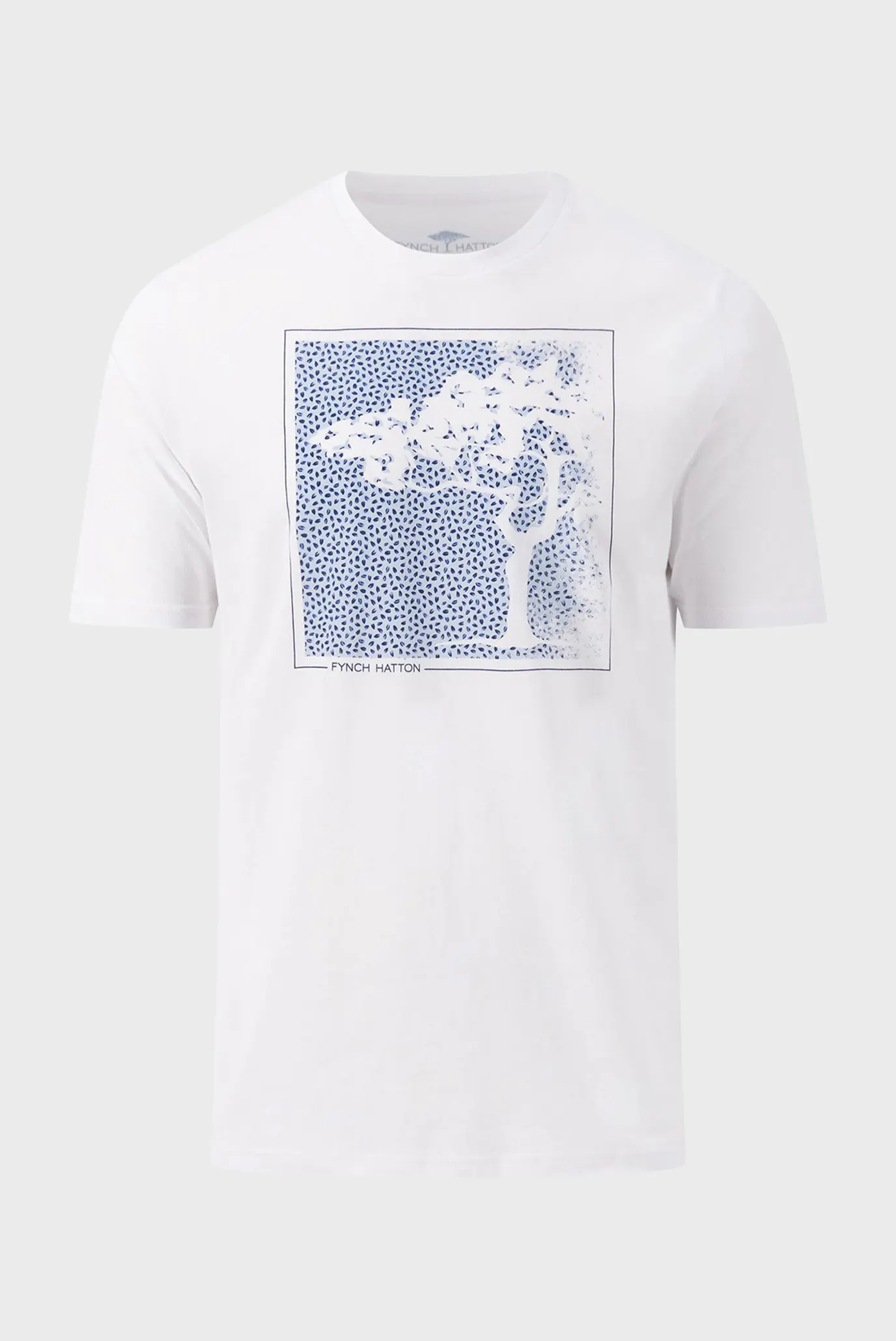 Мужская белая футболка 1