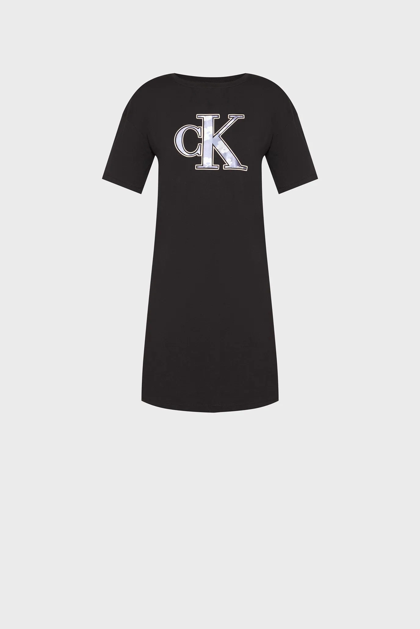 Детское черное платье TEE SHIRT 1