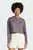 Жіночий сірий лонгслів Essentials Winterized Wide Rib
