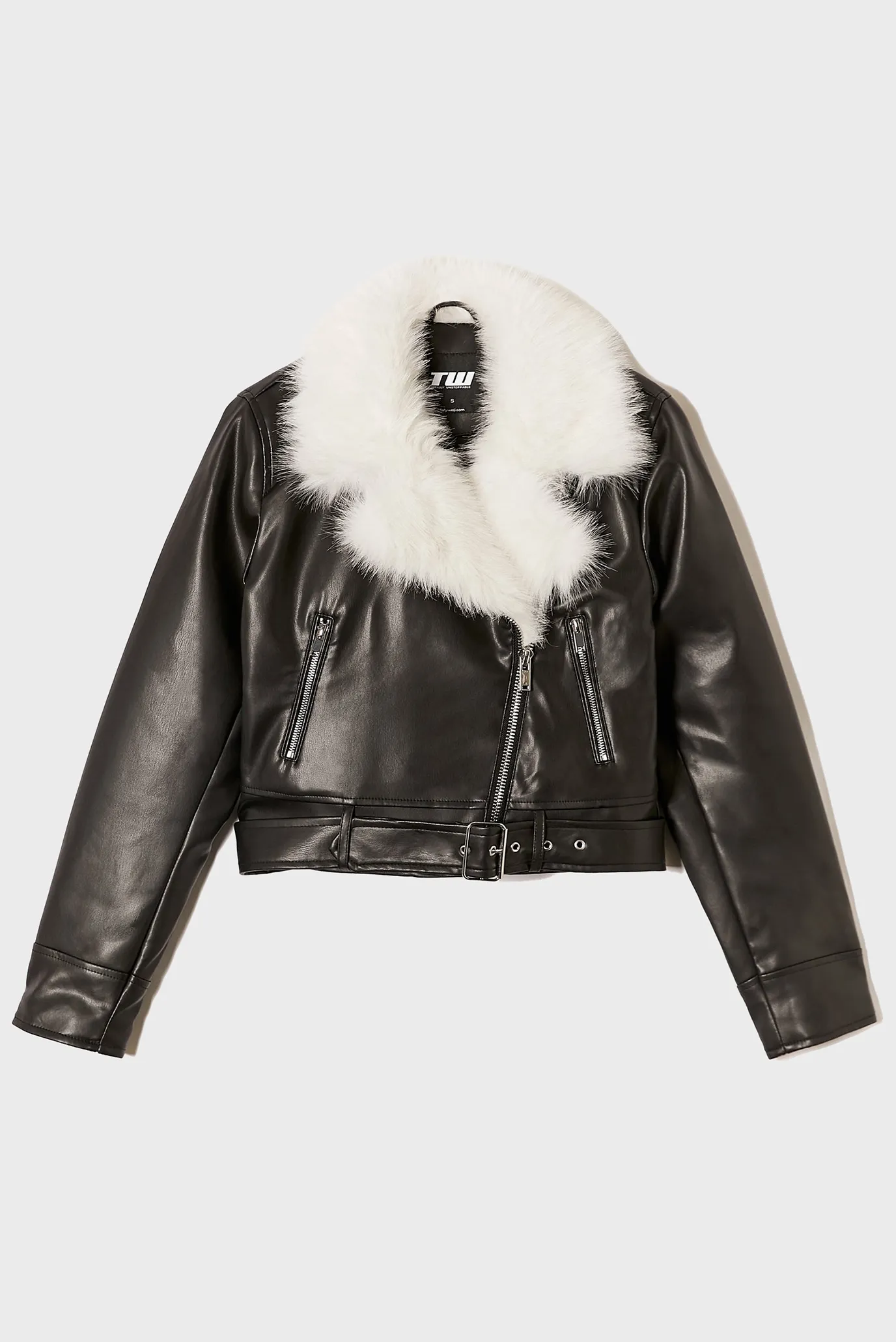 Жіноча чорна куртка 4