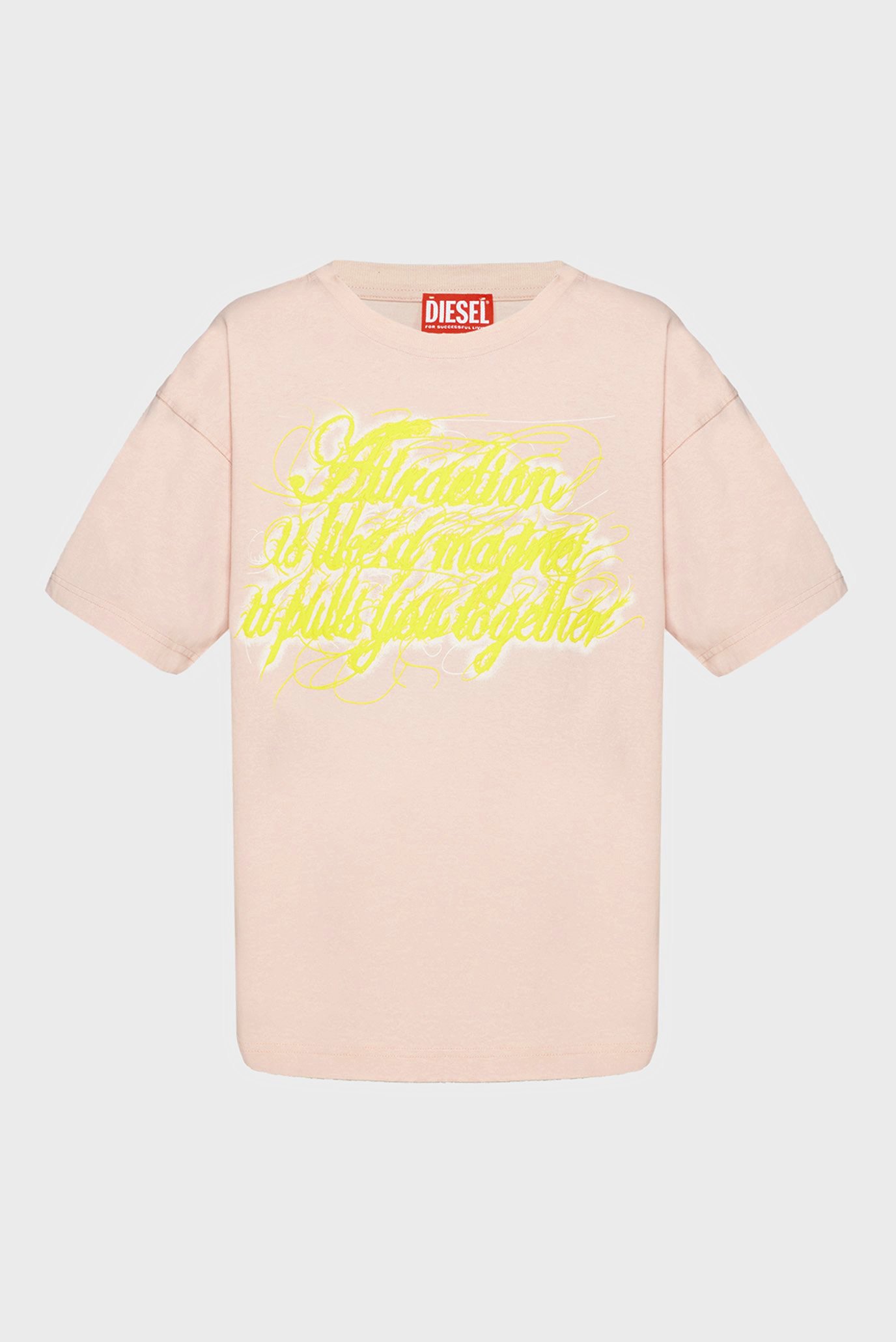 Розовая футболка T-BUXT-N3 MAGLIETTA (унисекс) 1