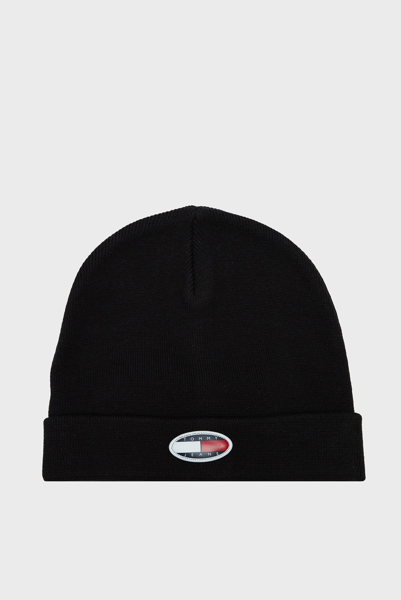 Мужская черная шапка TJM SKATER BOY SHORT BEANIE 1