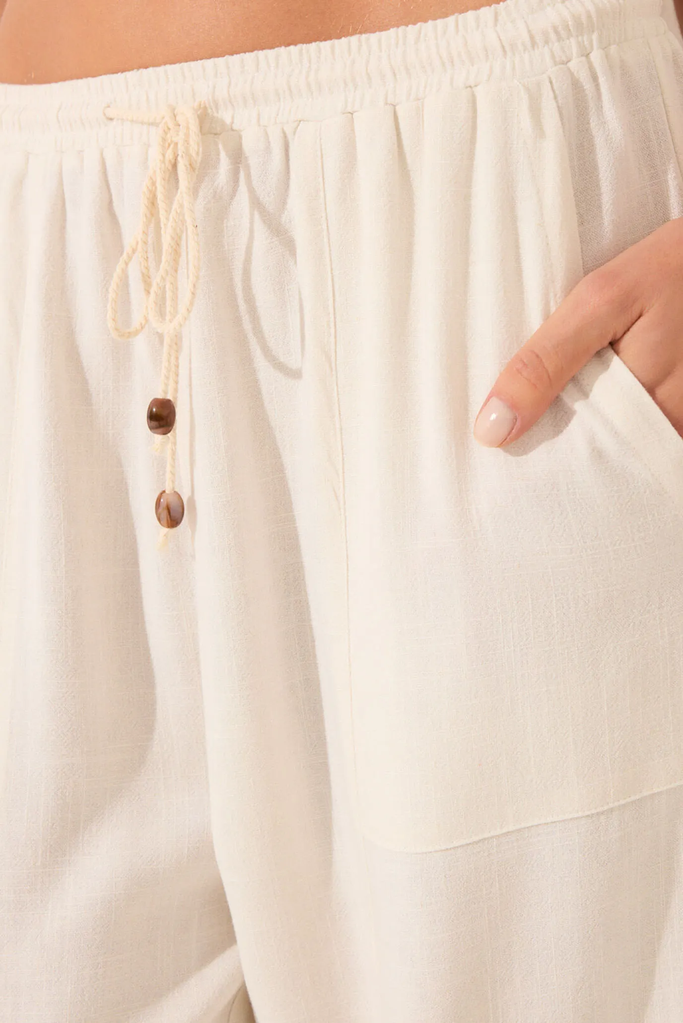 Жіночі білі брюки 5