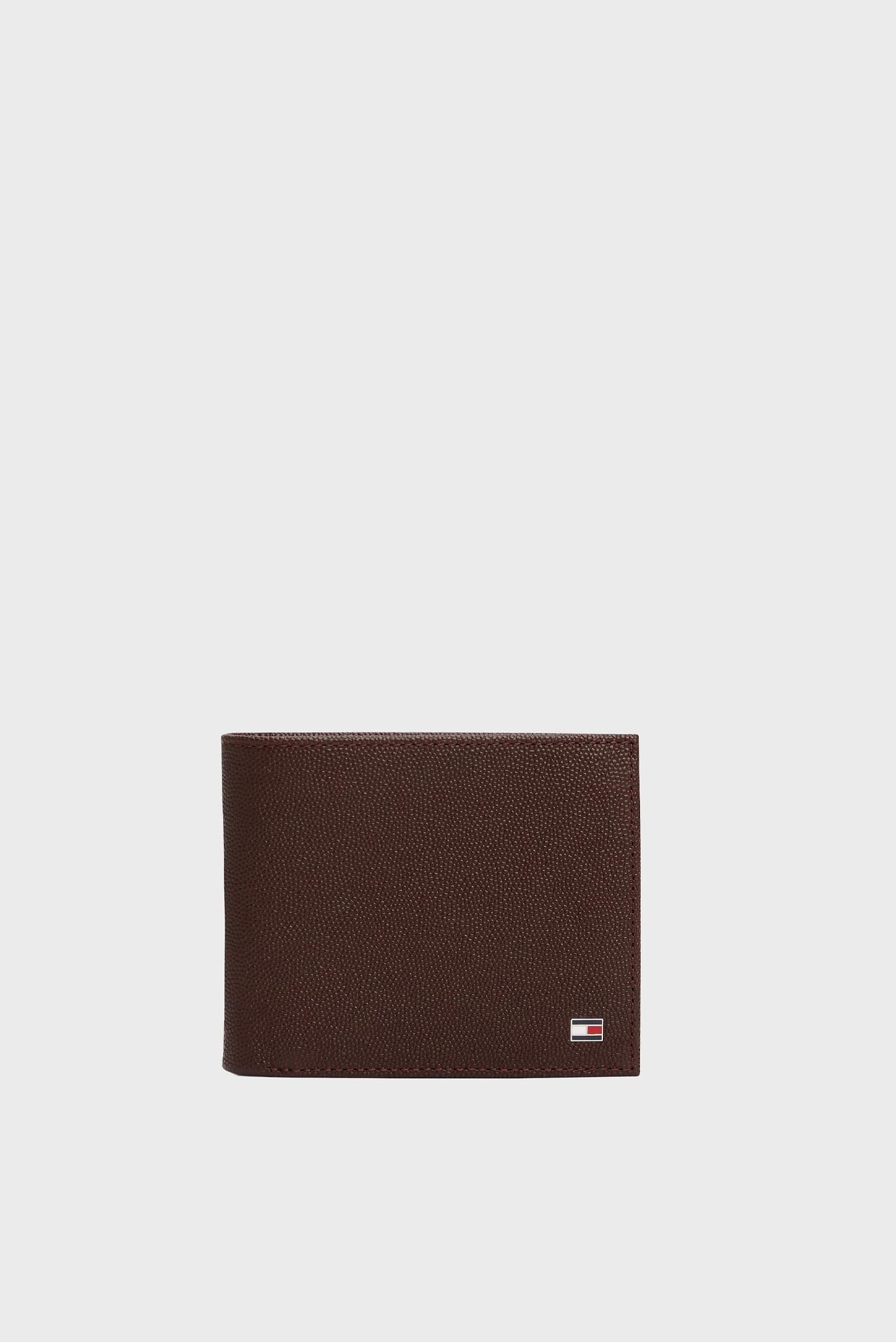 Мужской коричневый кожаный кошелек FLAG CC AND COIN Коричневый ONESIZE Tommy Hilfiger AM0AM13519 Мужской коричневый кожаный кошелек FLAG CC AND COIN Коричневый ONESIZE Tommy Hilfiger AM0AM13519