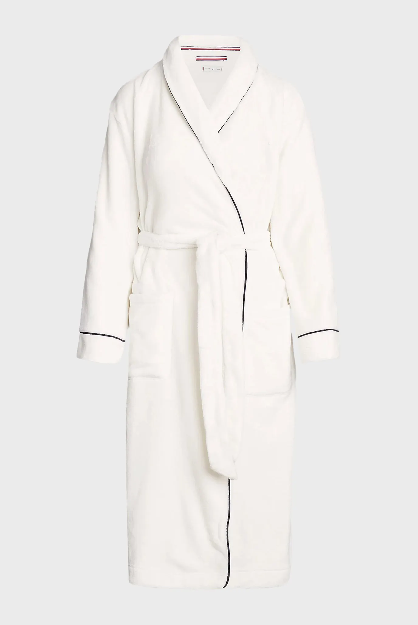 Женский белый халат FLEECE ROBE 4