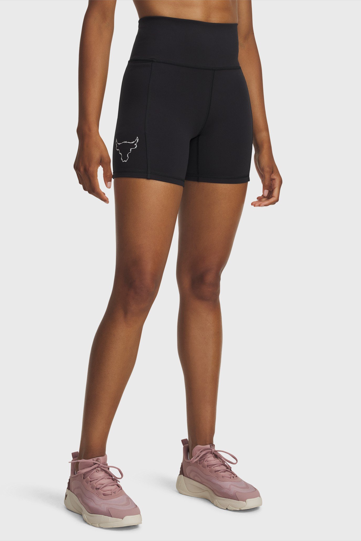 Женские черные велосипедки Pjt Rck Middie Short Черный S Under Armour 6005086-002 Женские черные велосипедки Pjt Rck Middie Short Черный S Under Armour 6005086-002
