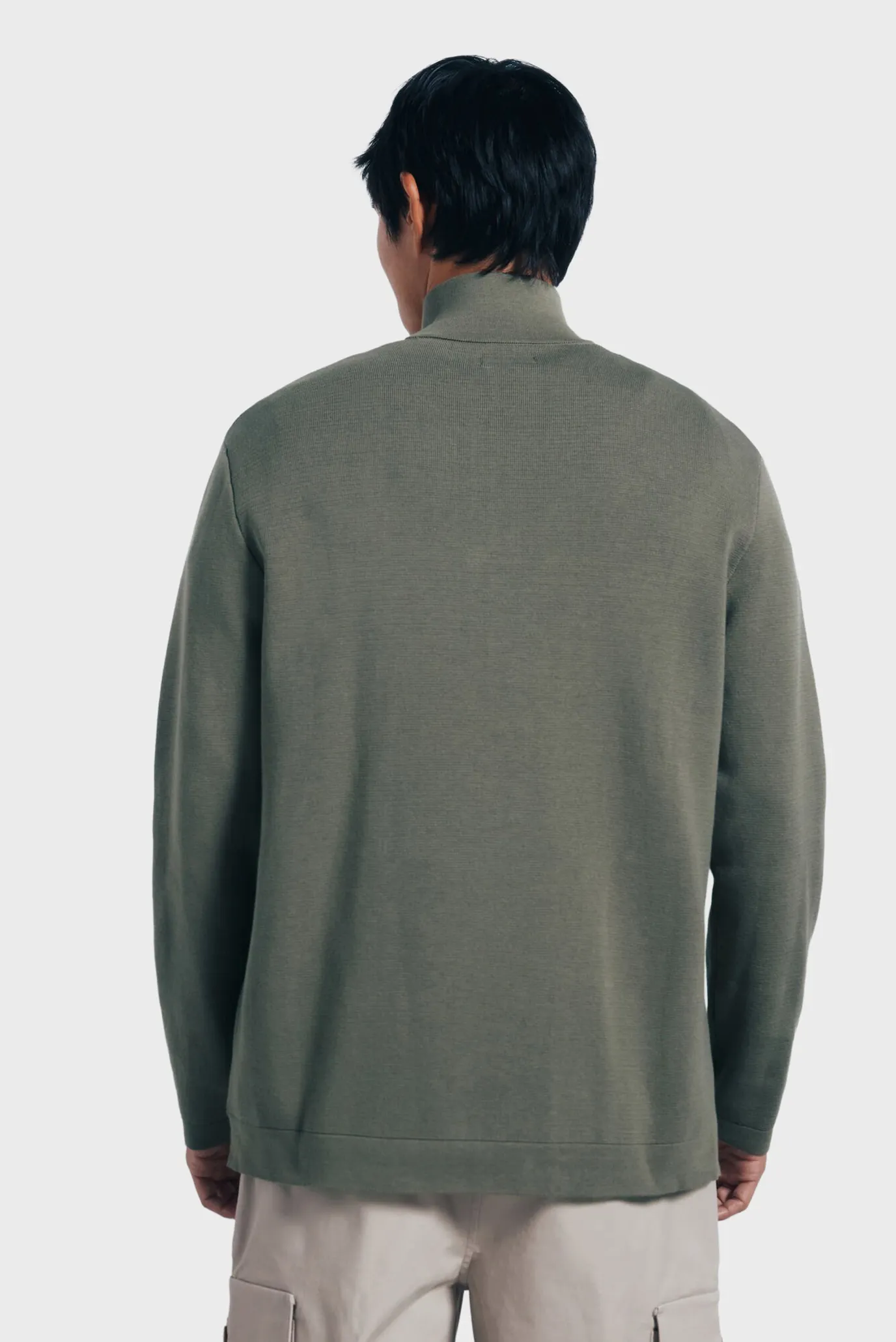 Чоловіча оливкова кофта Milano 3