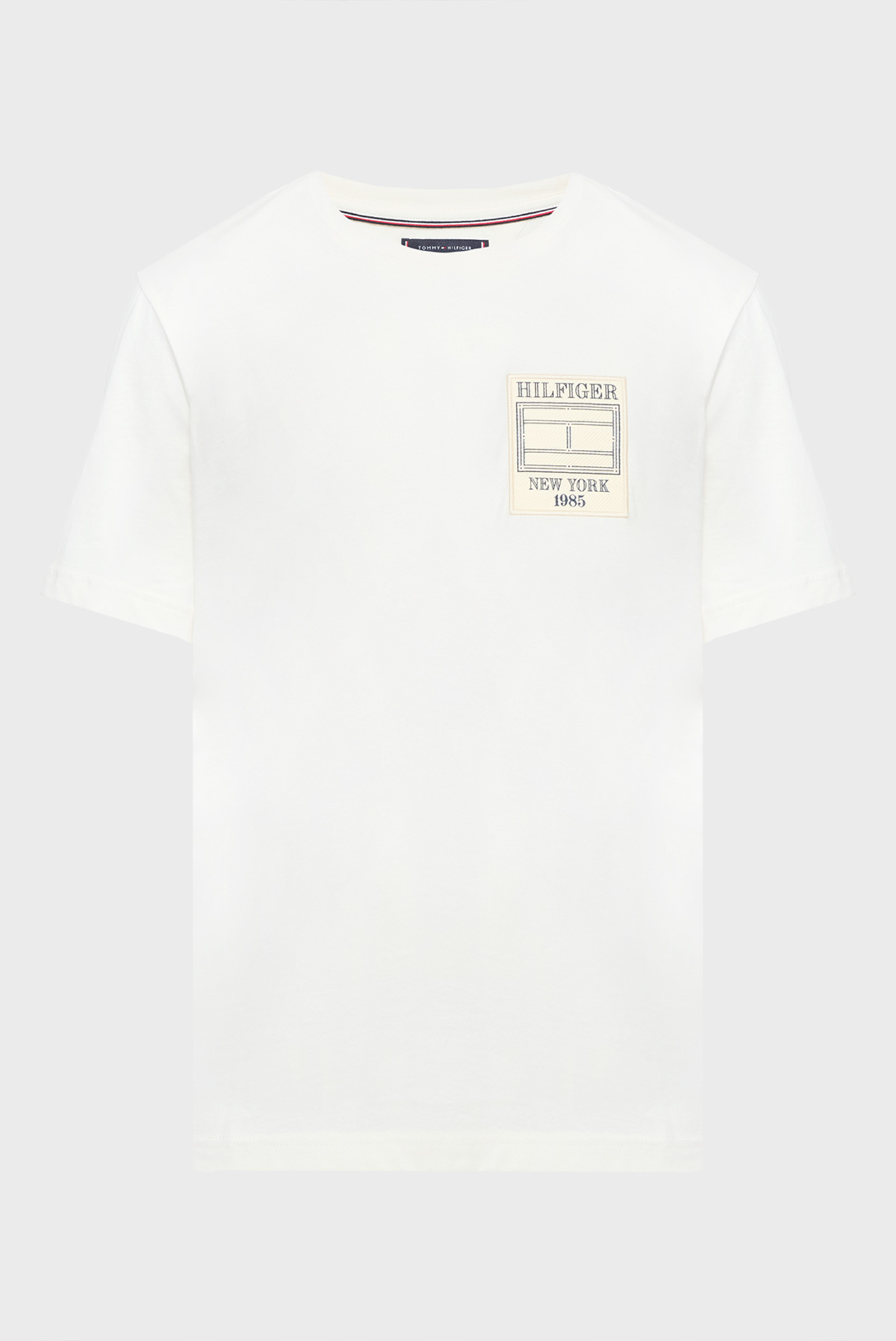 Мужская белая футболка OUTLINE FLAG Белый XL Tommy Hilfiger MW0MW38634 Мужская белая футболка OUTLINE FLAG Белый XL Tommy Hilfiger MW0MW38634