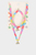 Детский набор украшений (браслет, ожерелье) RAINBOW BEADED JEWEL