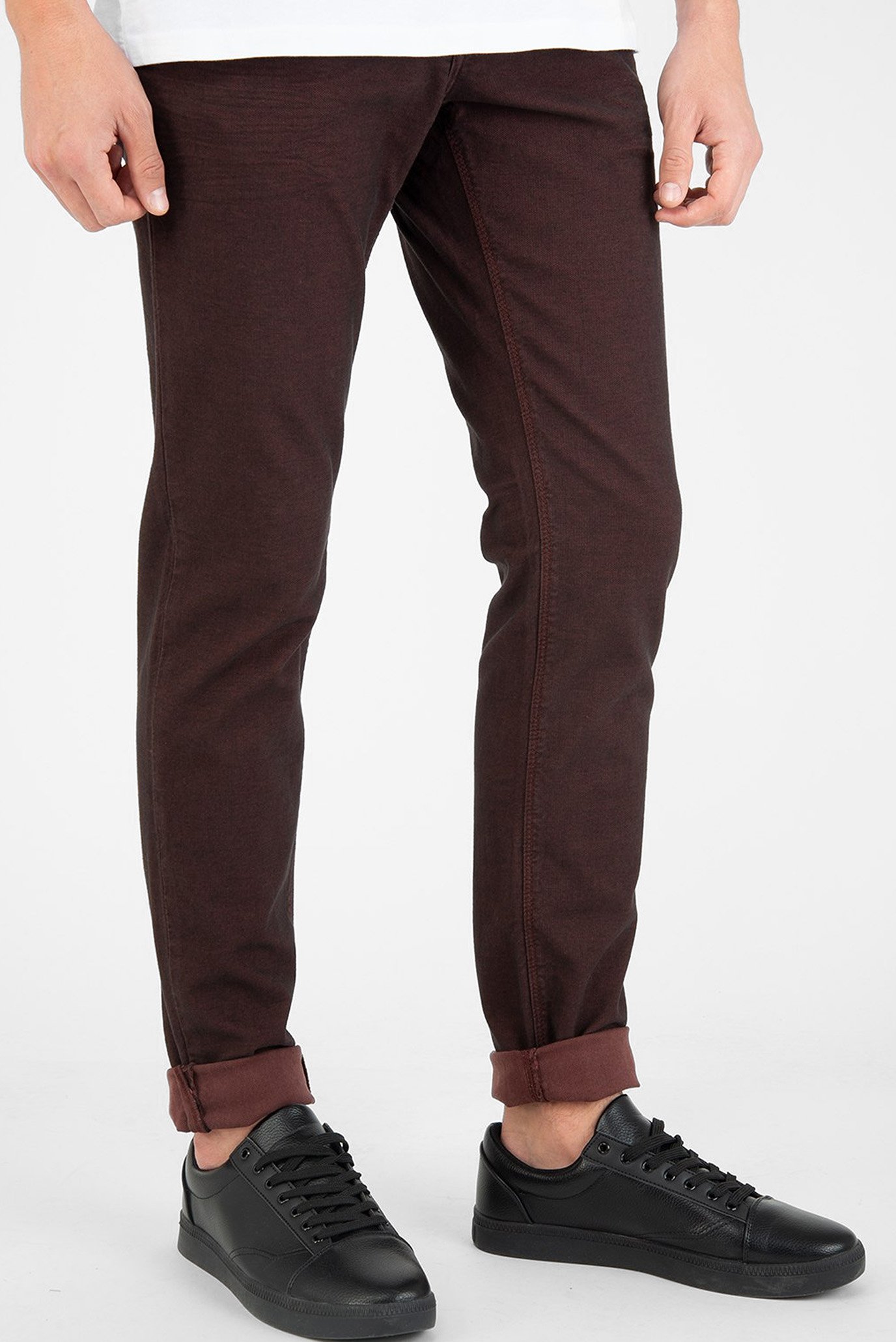Чоловічі коричневі брюки 1