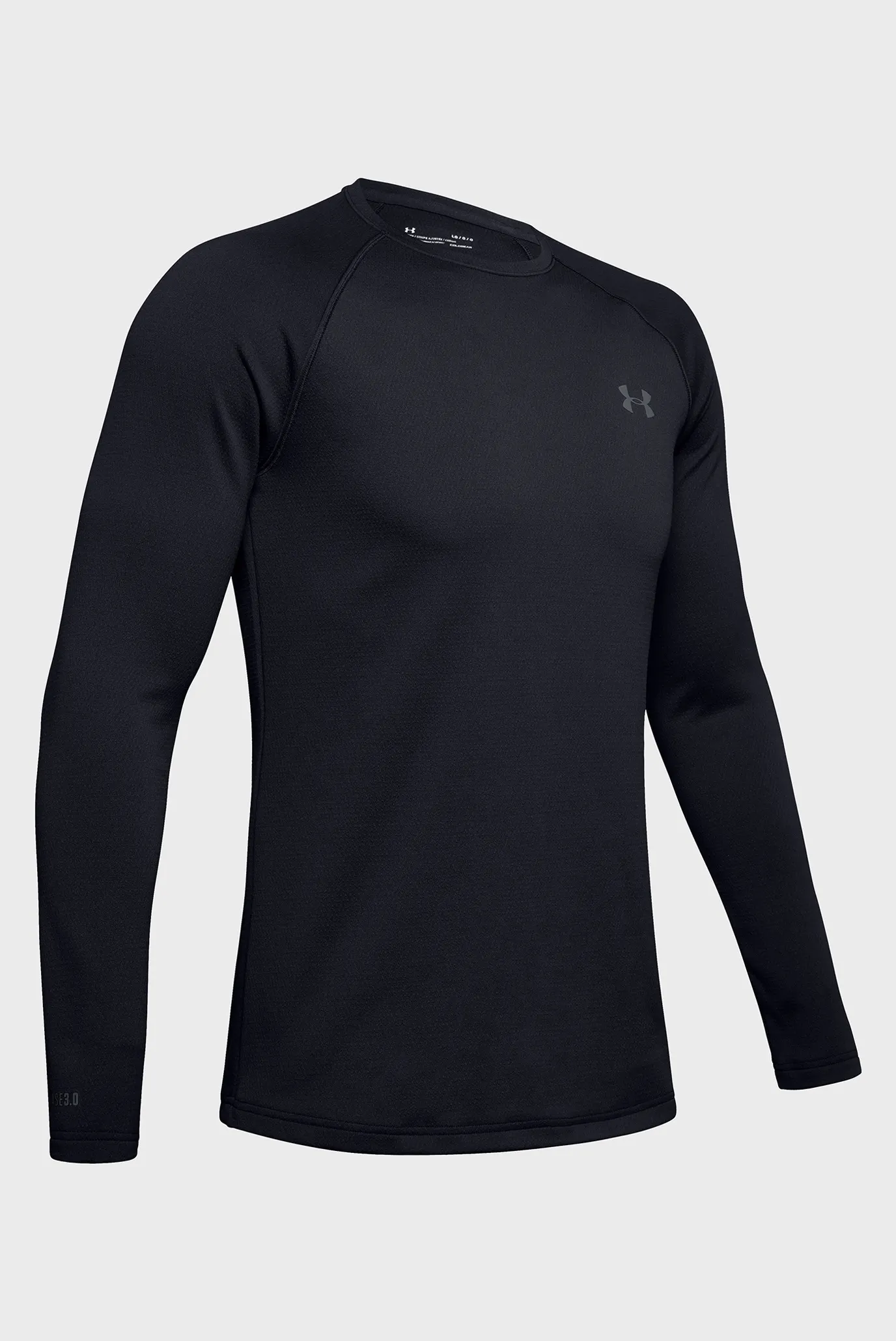 Чоловічий чорний термореглан Packaged Base 3.0 Crew 5