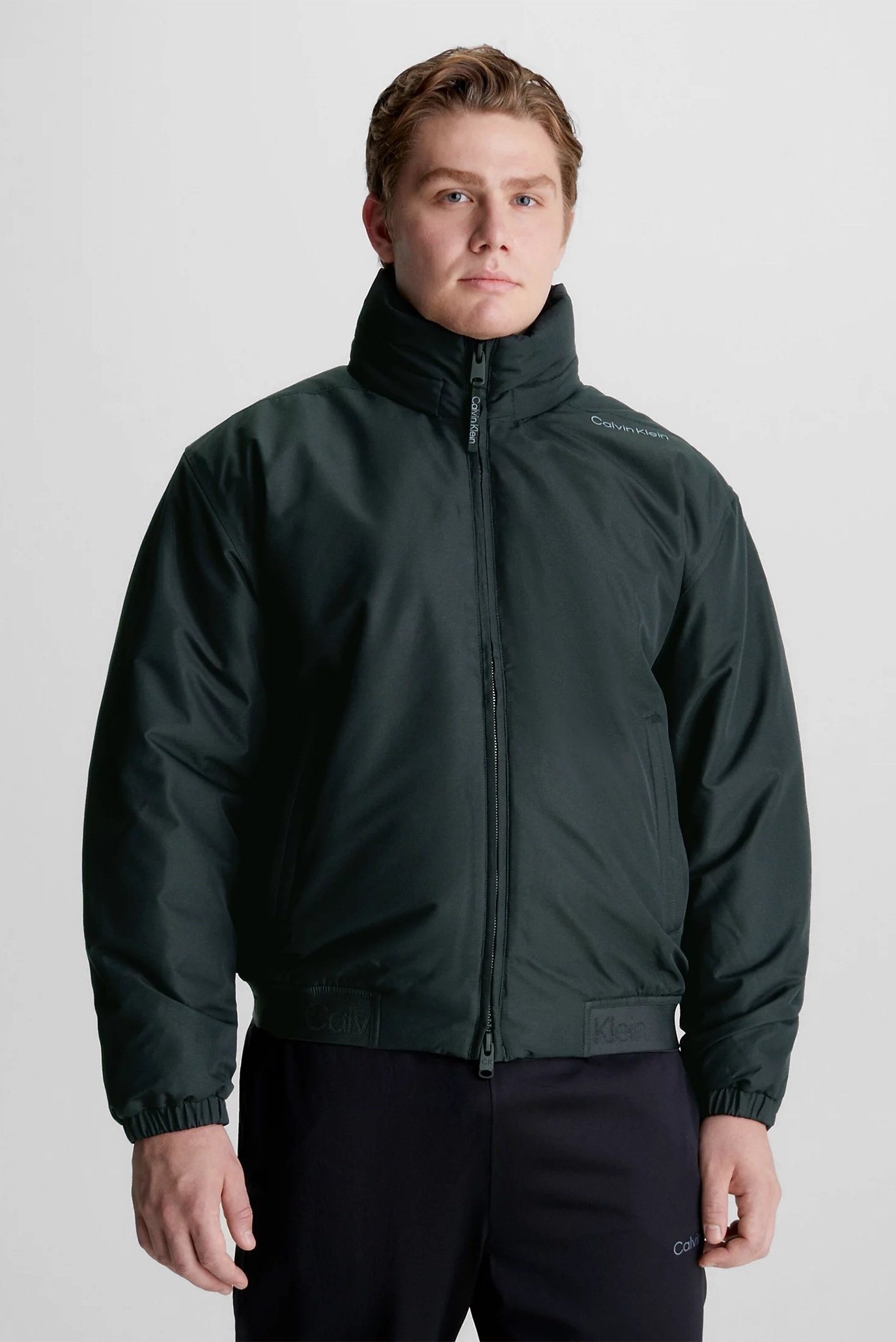 Чоловіча чорна куртка PW - PADDED JACKET 1