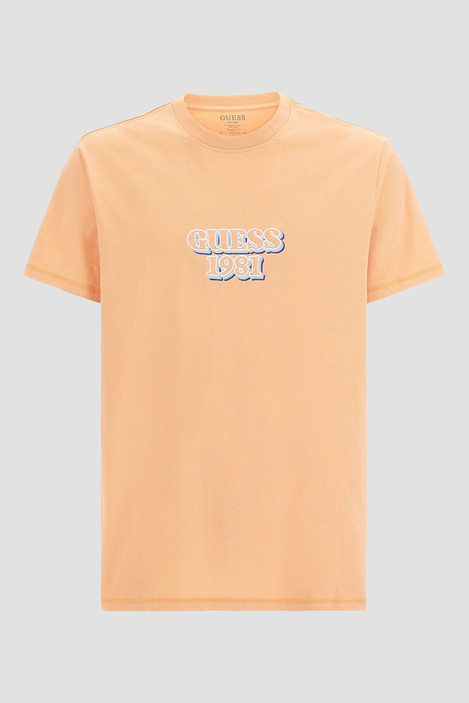 Чоловіча персикова футболка 1